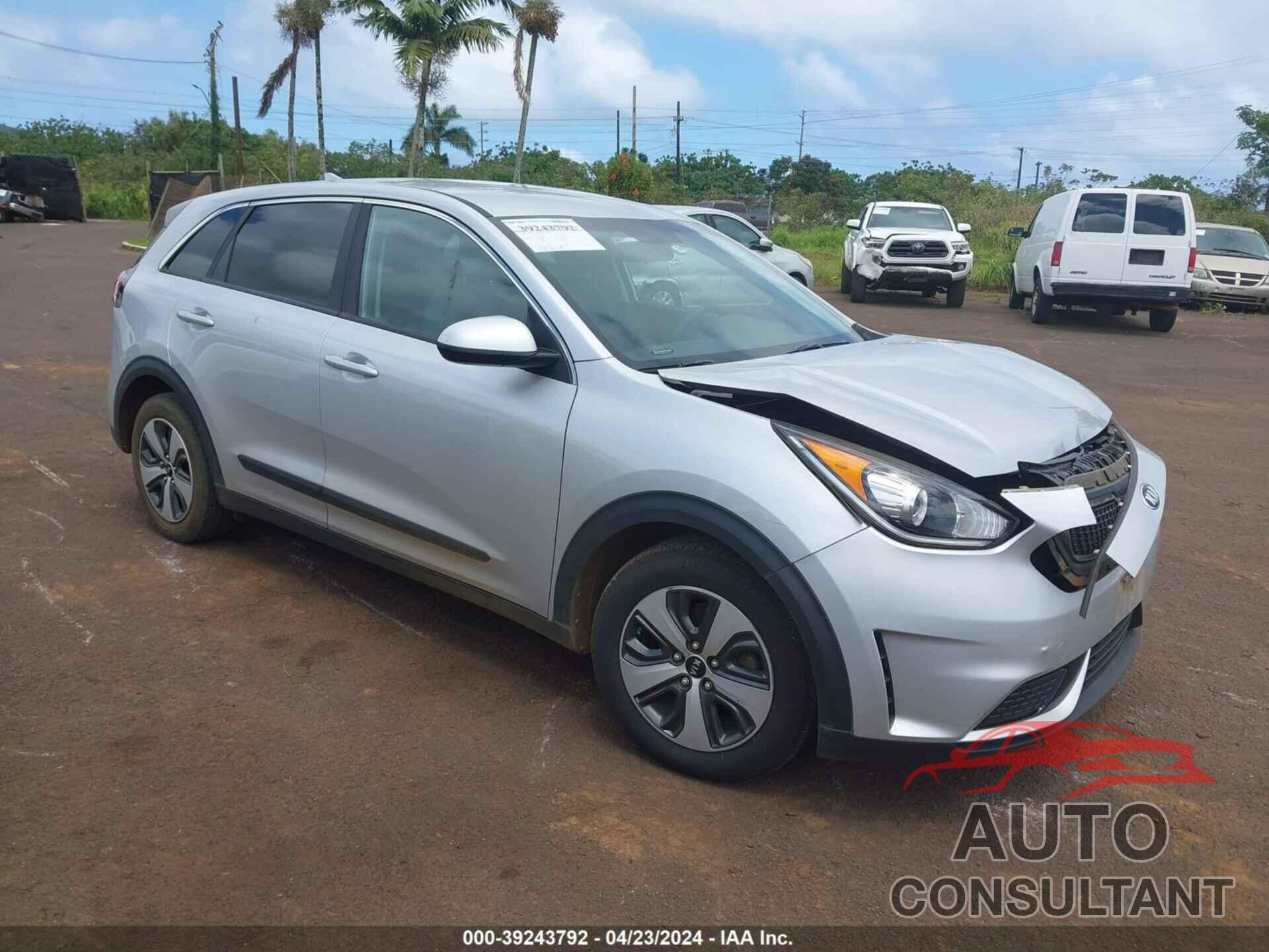 KIA NIRO 2017 - KNDCB3LC3H5068015