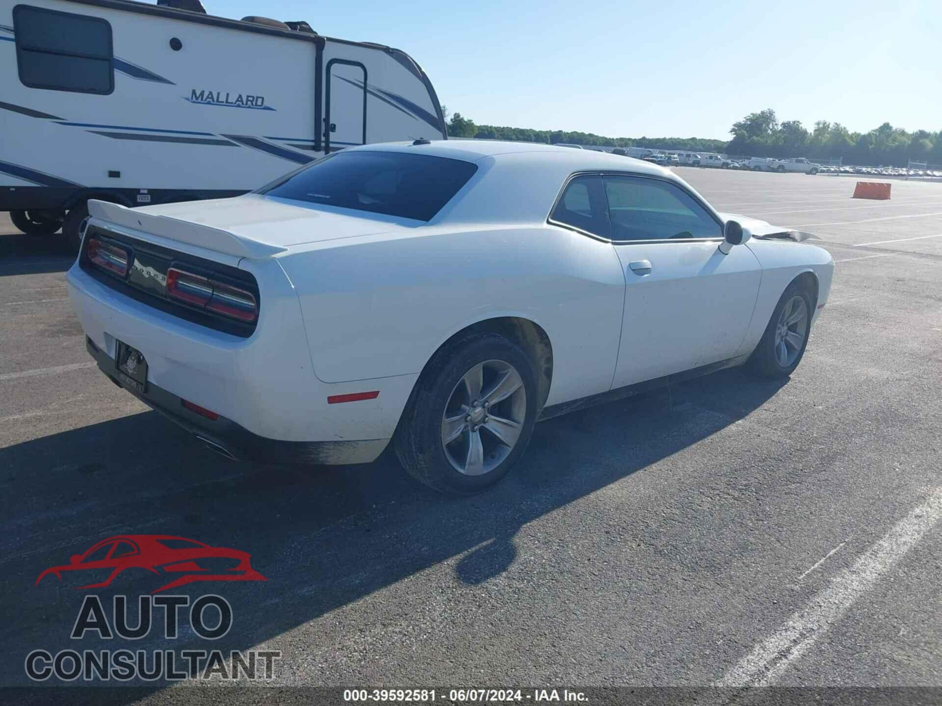 DODGE CHALLENGER 2019 - 2C3CDZAG8KH687409