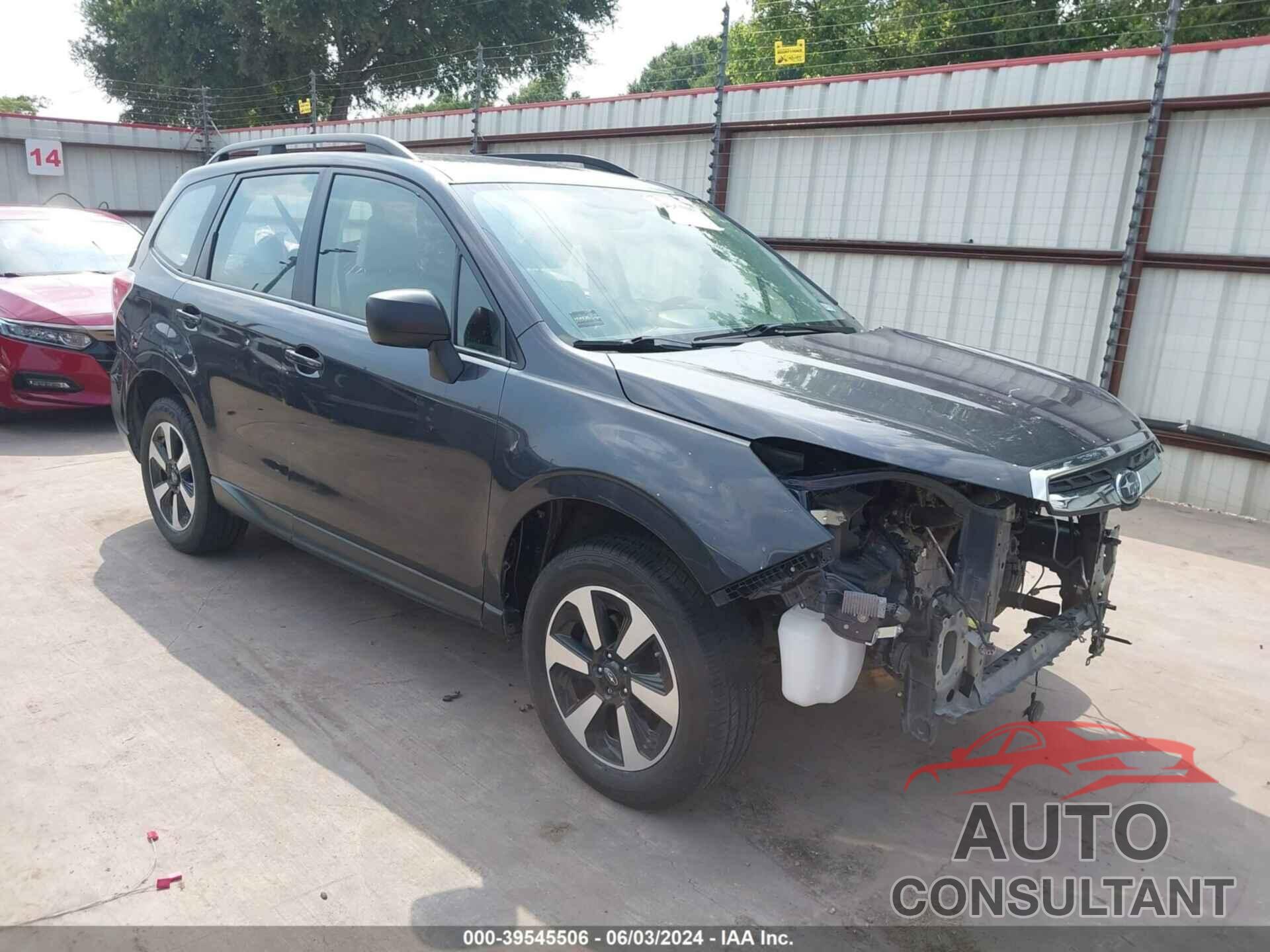 SUBARU FORESTER 2017 - JF2SJABC0HH511872