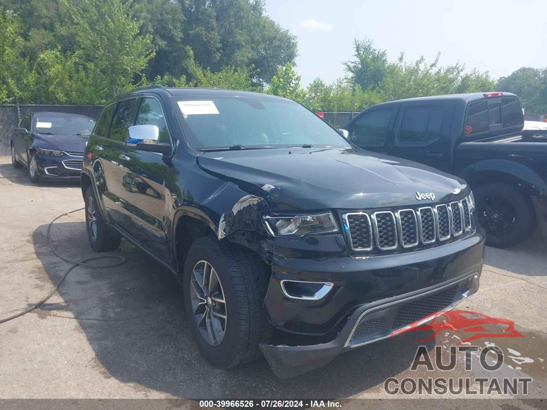 JEEP GRAND CHEROKEE 2017 - 1C4RJFBG3HC632406