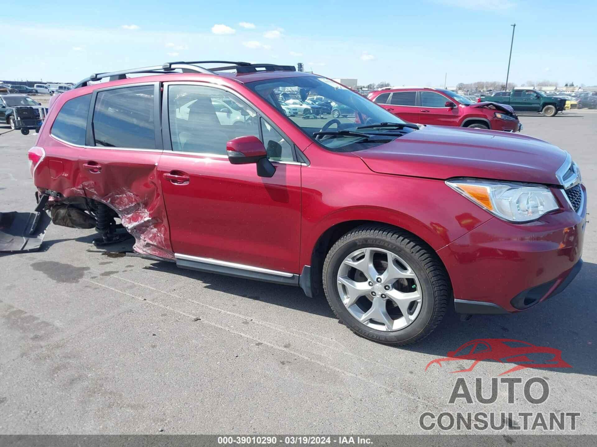 SUBARU FORESTER 2016 - JF2SJAVC9GH438379