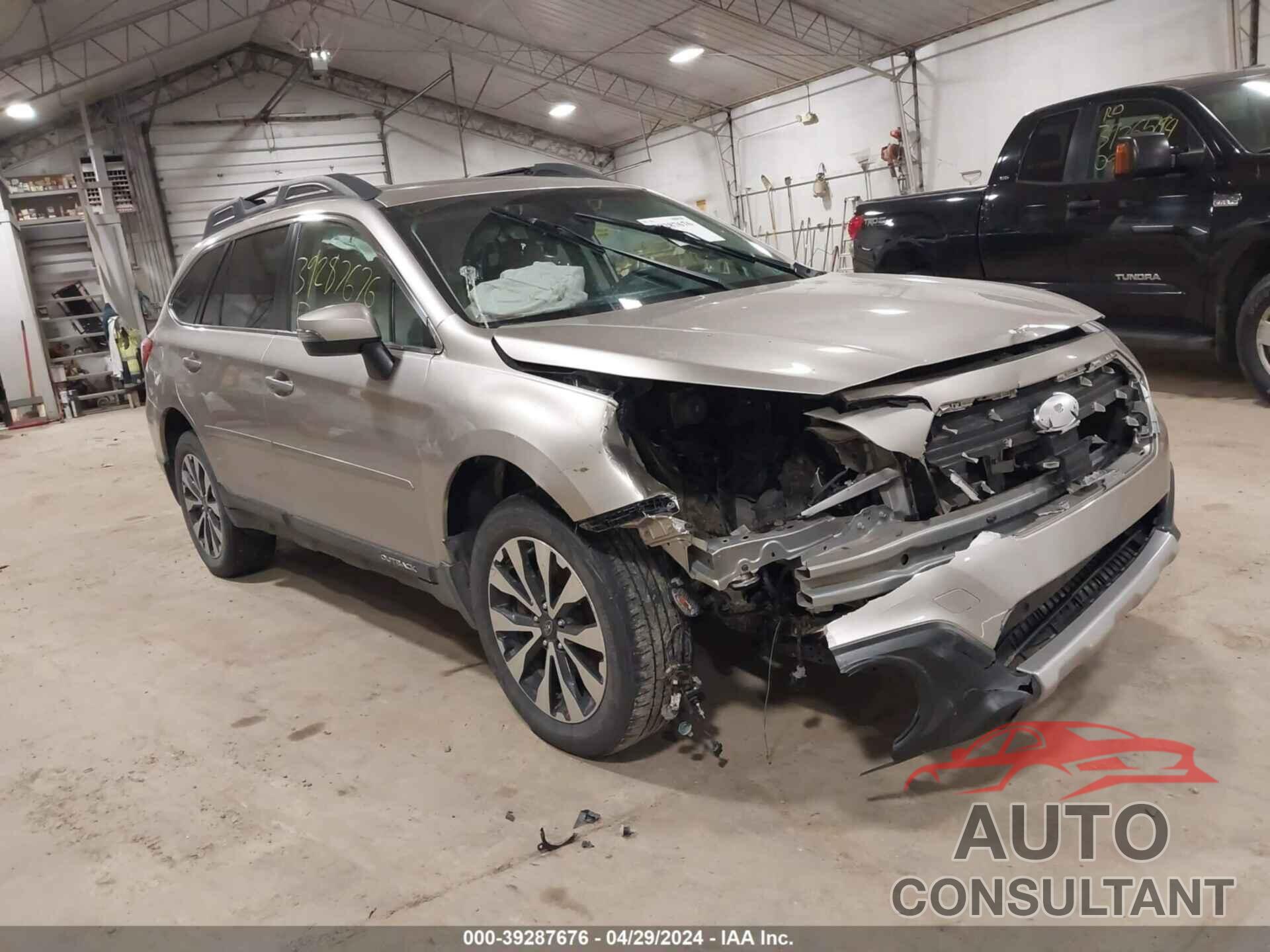 SUBARU OUTBACK 2017 - 4S4BSANC7H3302838