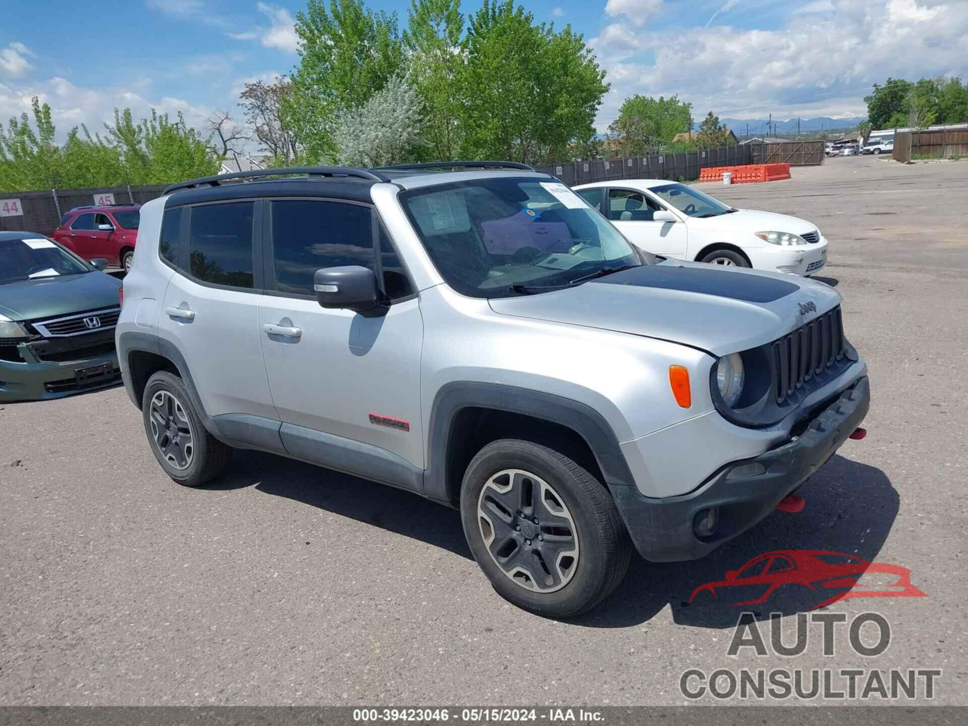 JEEP RENEGADE 2016 - ZACCJBCT2GPD54988