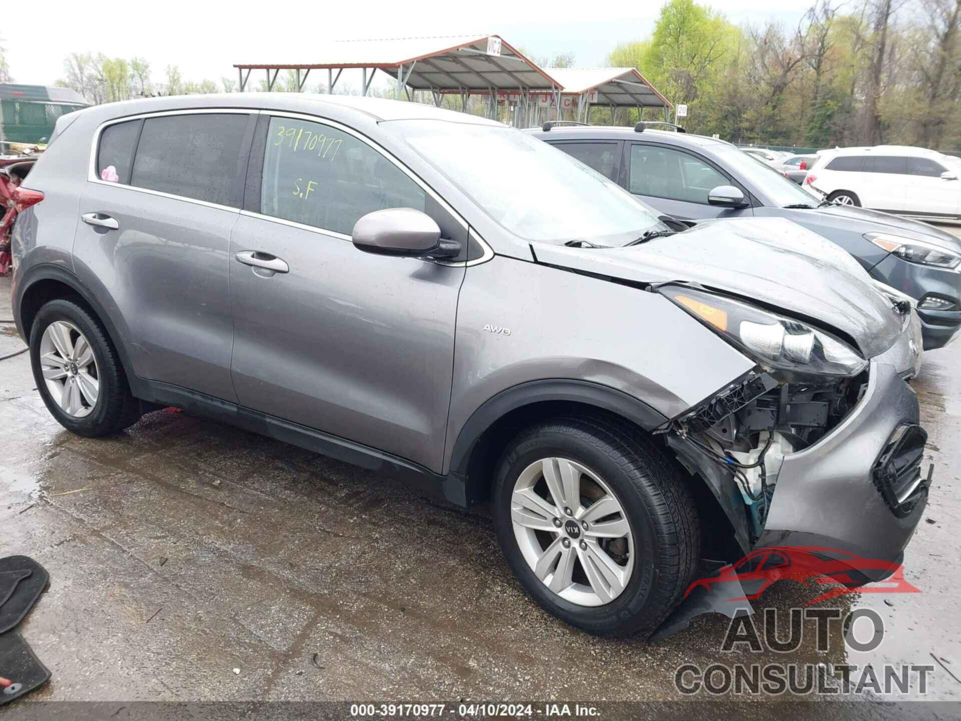 KIA SPORTAGE 2017 - KNDPMCAC5H7122210