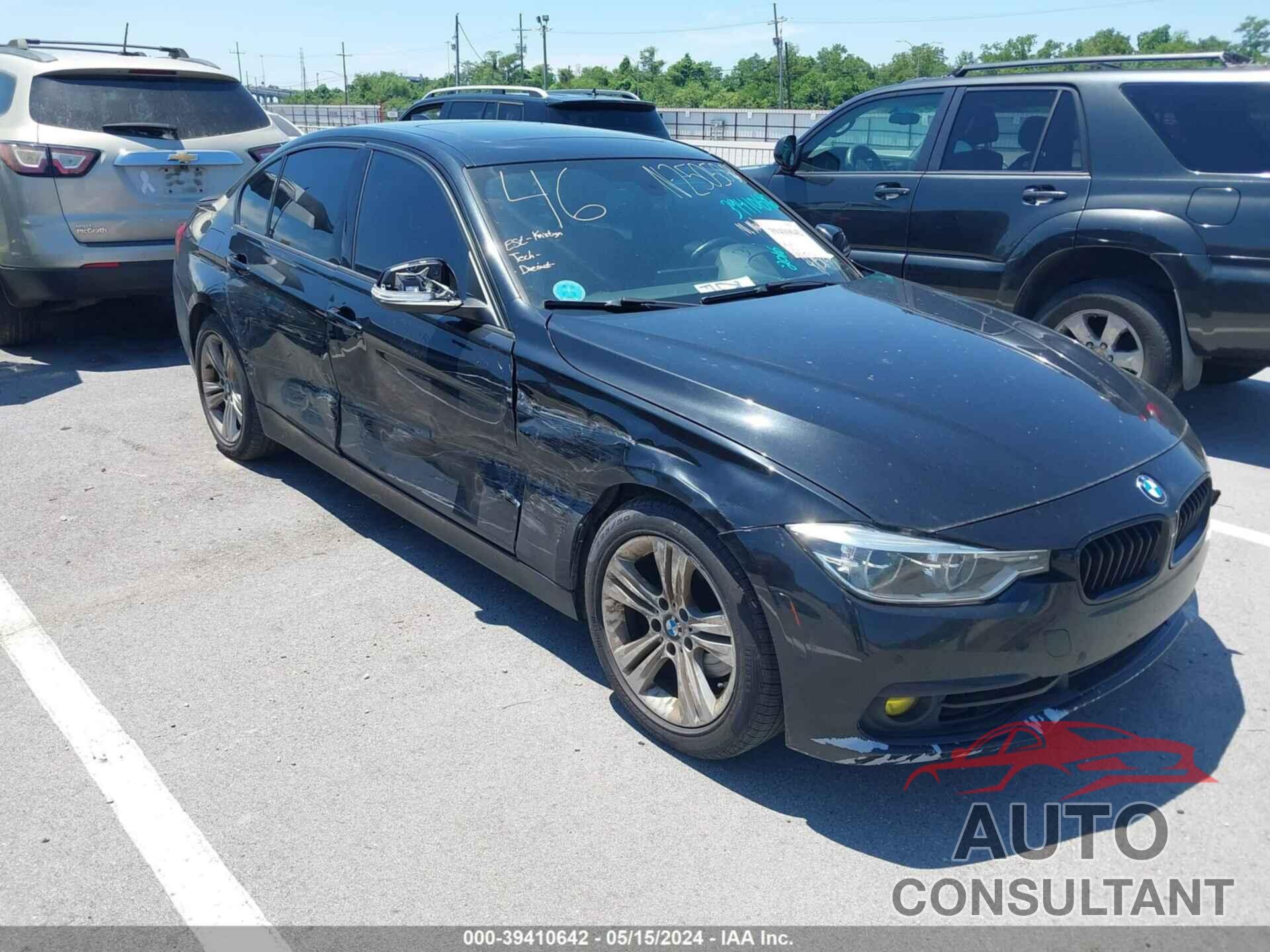 BMW 328I 2016 - WBA8E3G51GNT78202