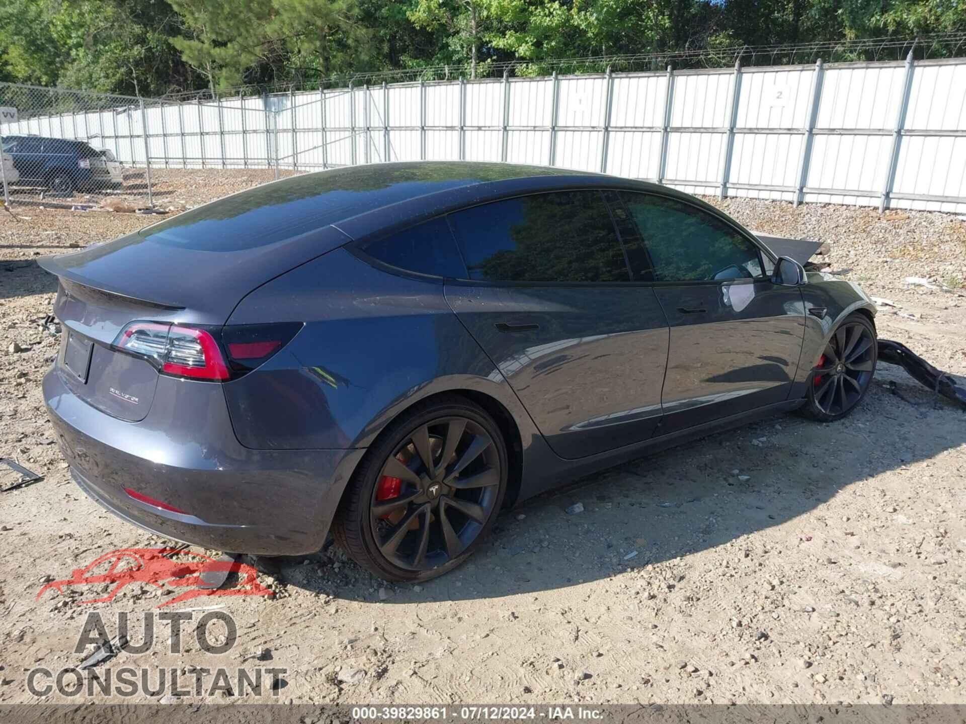 TESLA MODEL 3 2020 - 5YJ3E1EC9LF719728