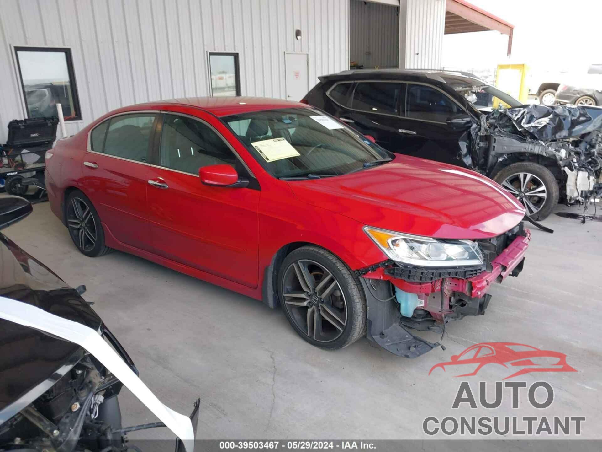 HONDA ACCORD 2016 - 1HGCR2F59GA046014