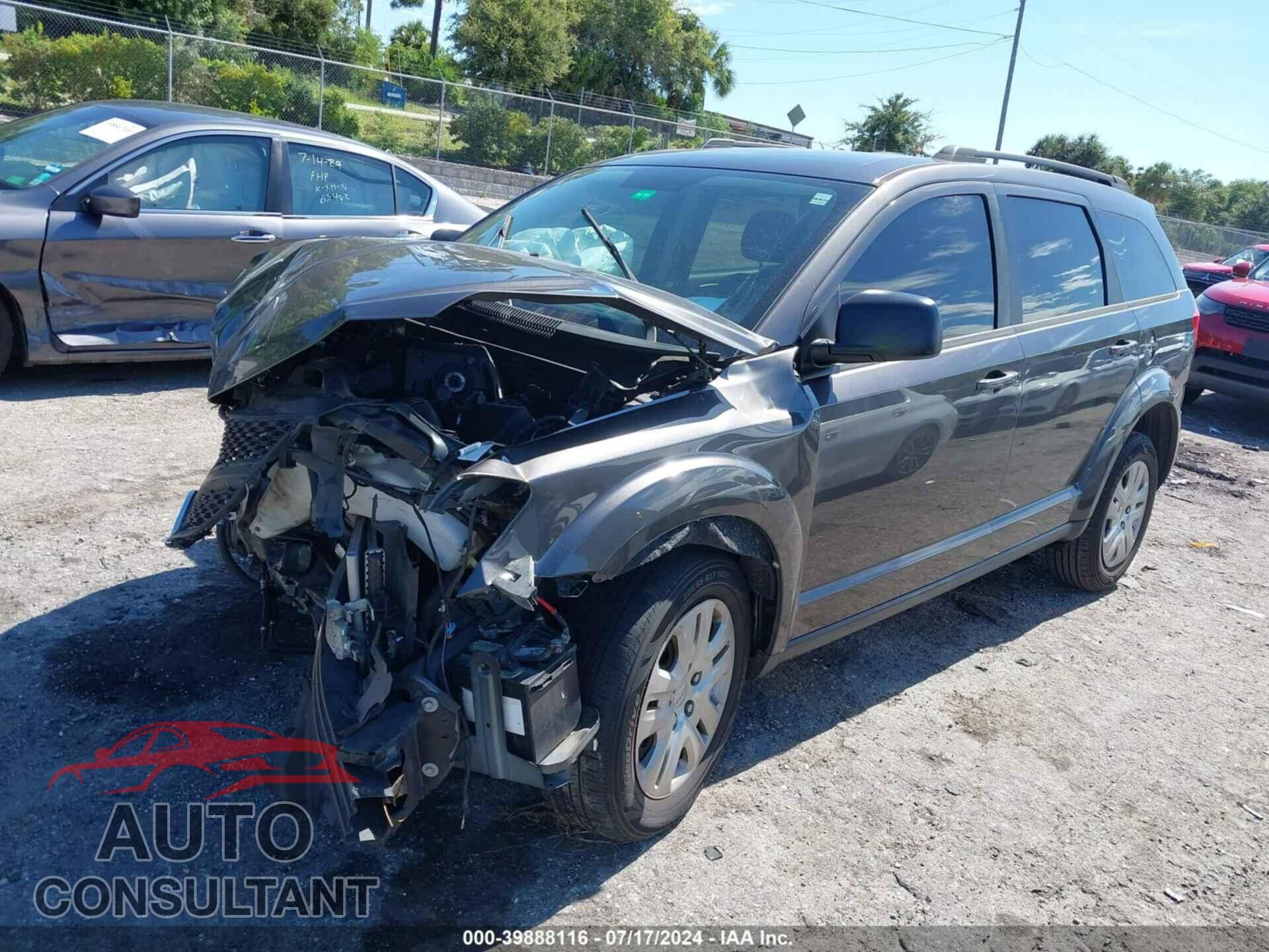 DODGE JOURNEY 2016 - 3C4PDCAB3GT238362