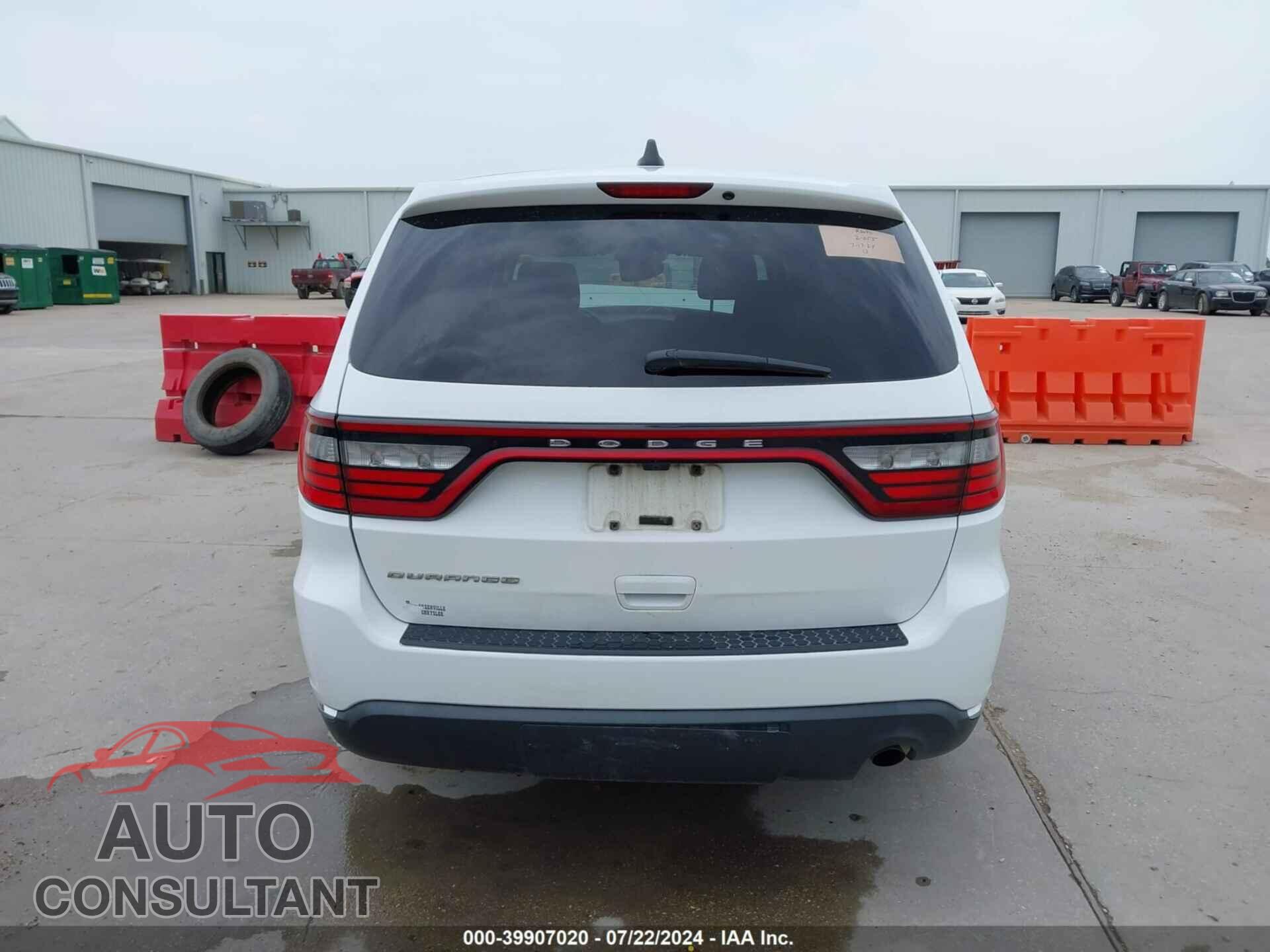 DODGE DURANGO 2019 - 1C4RDHAG0KC535059