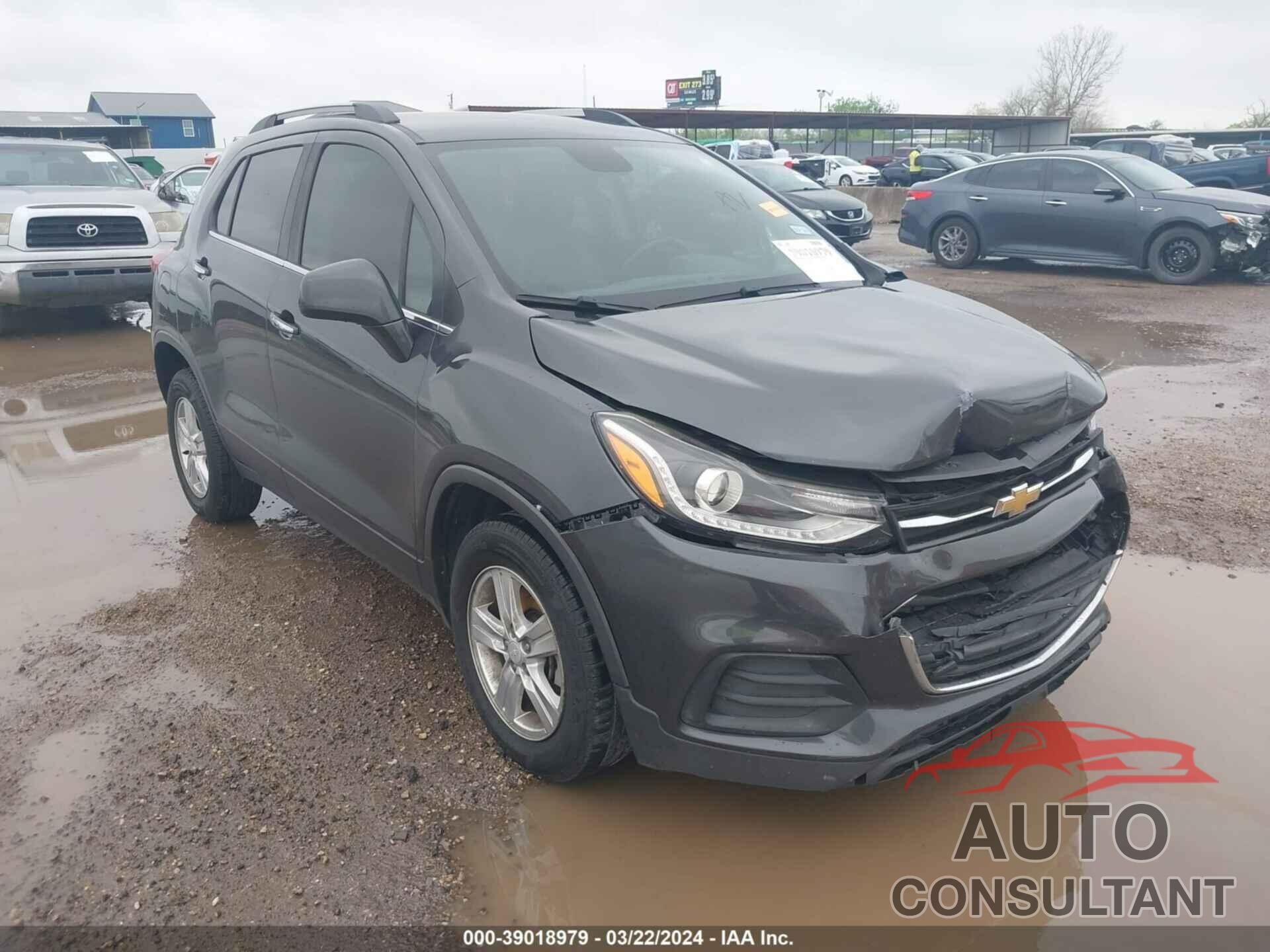 CHEVROLET TRAX 2019 - 3GNCJLSB4KL114106