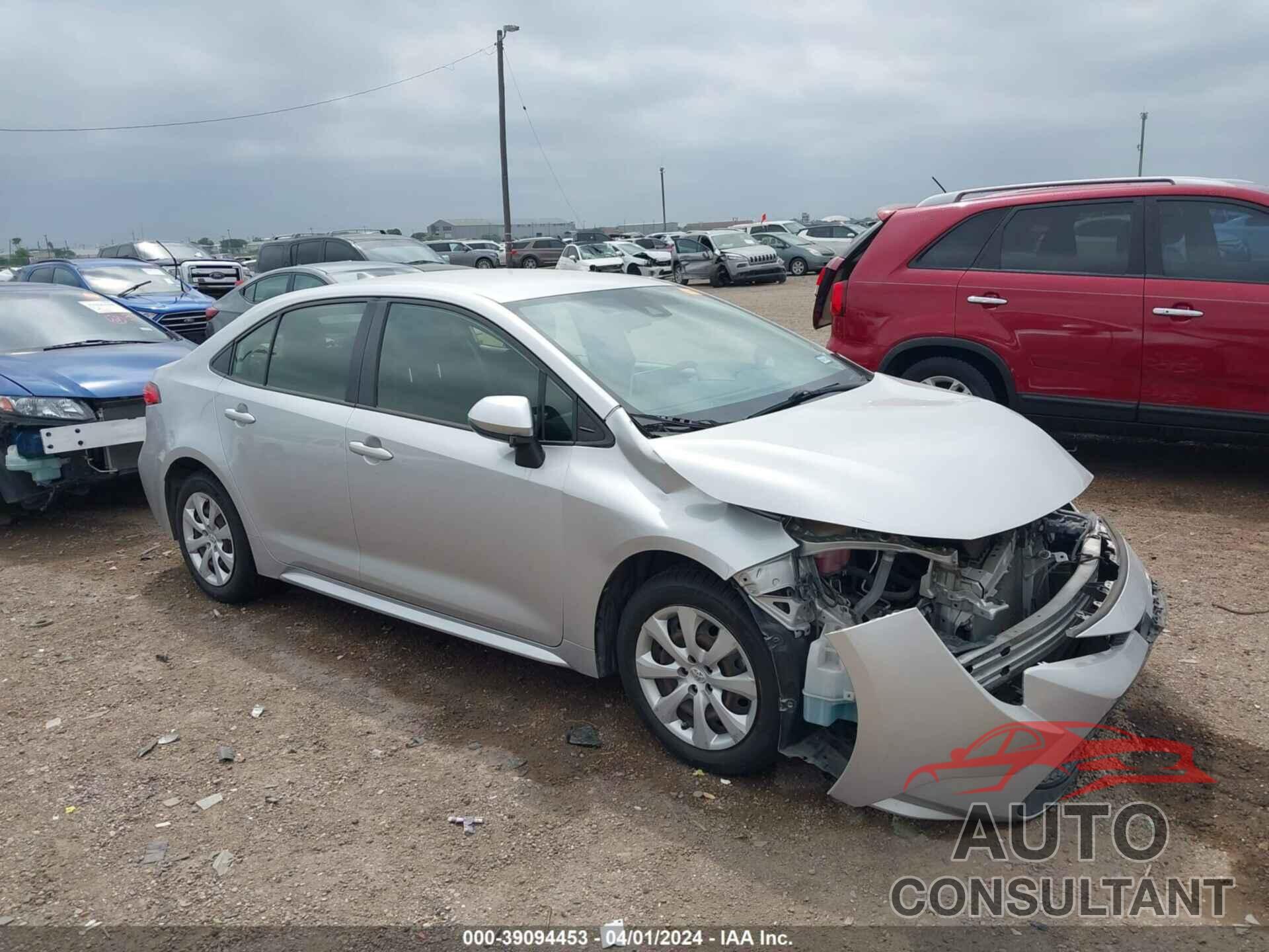 TOYOTA COROLLA 2020 - JTDEPRAE4LJ097430