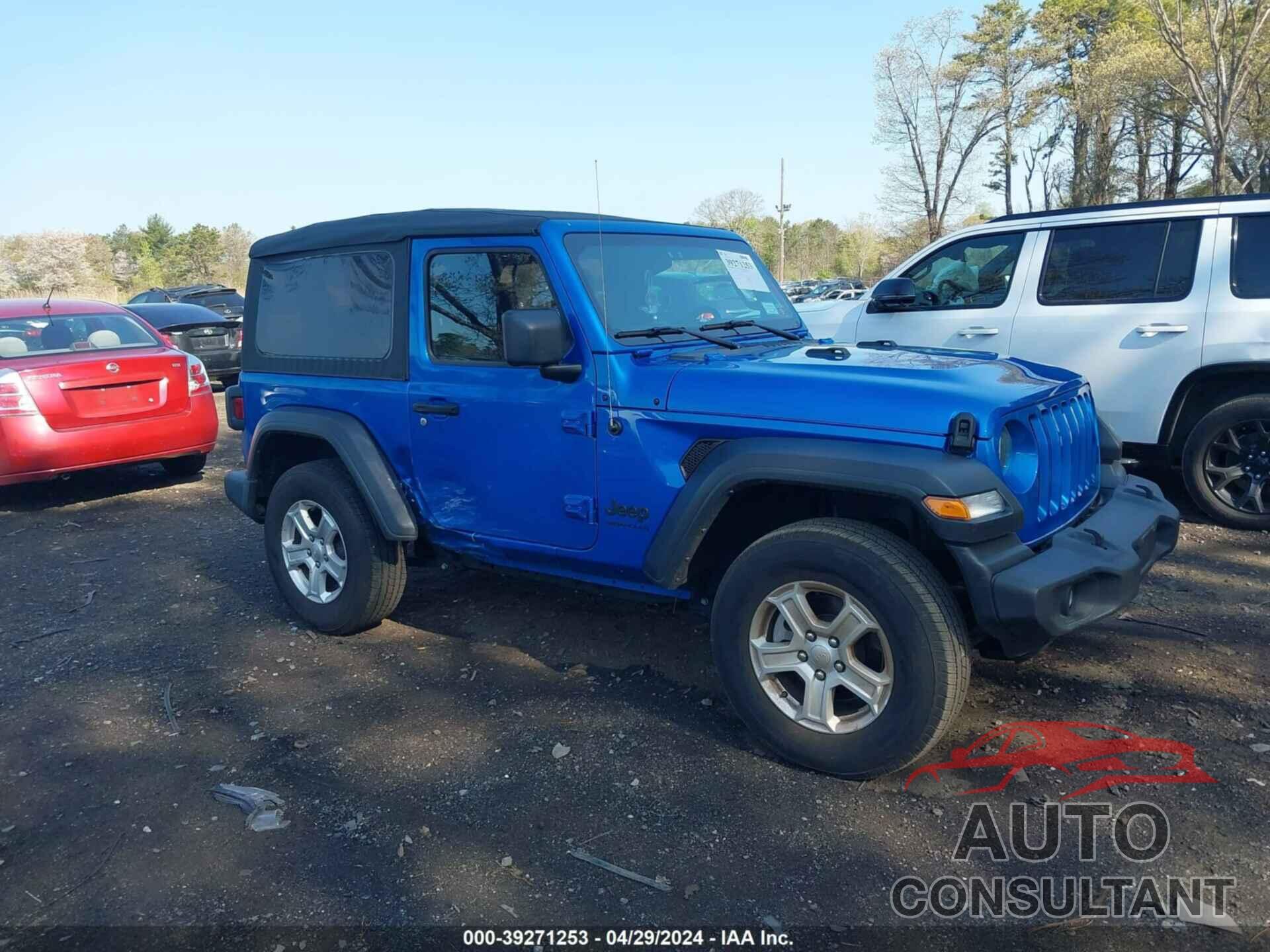 JEEP WRANGLER 2022 - 1C4GJXAN4NW211513