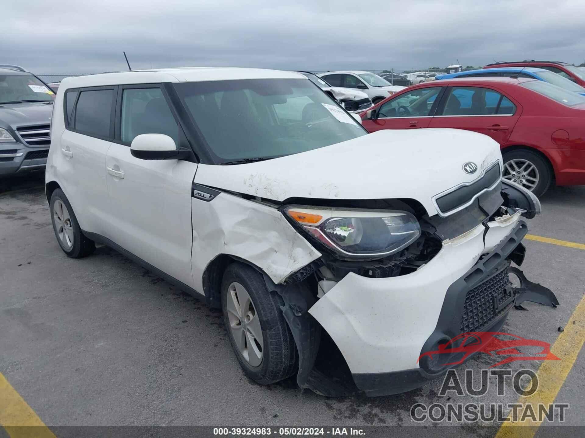KIA SOUL 2016 - KNDJN2A25G7397126
