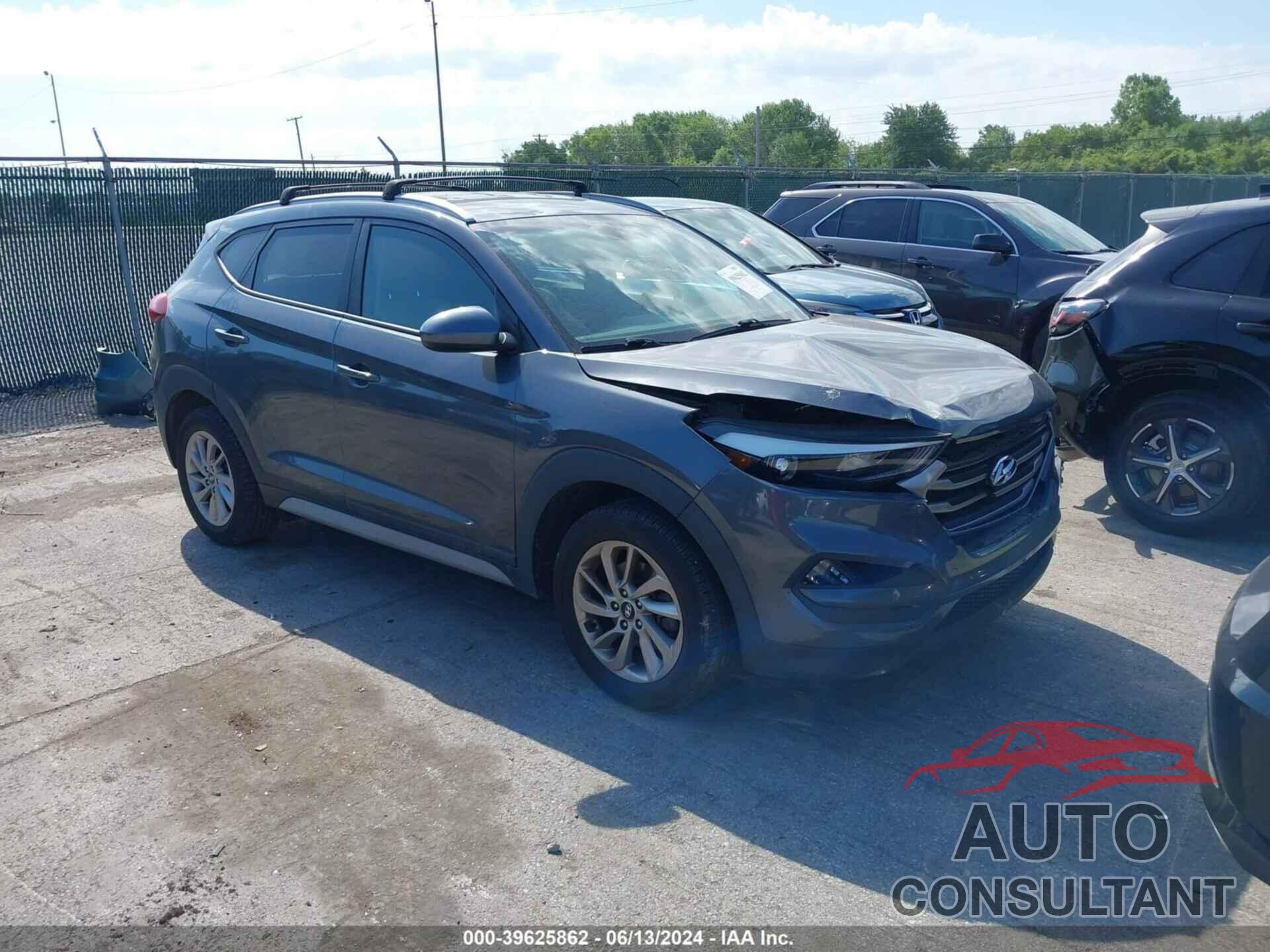 HYUNDAI TUCSON 2018 - KM8J3CA44JU610214