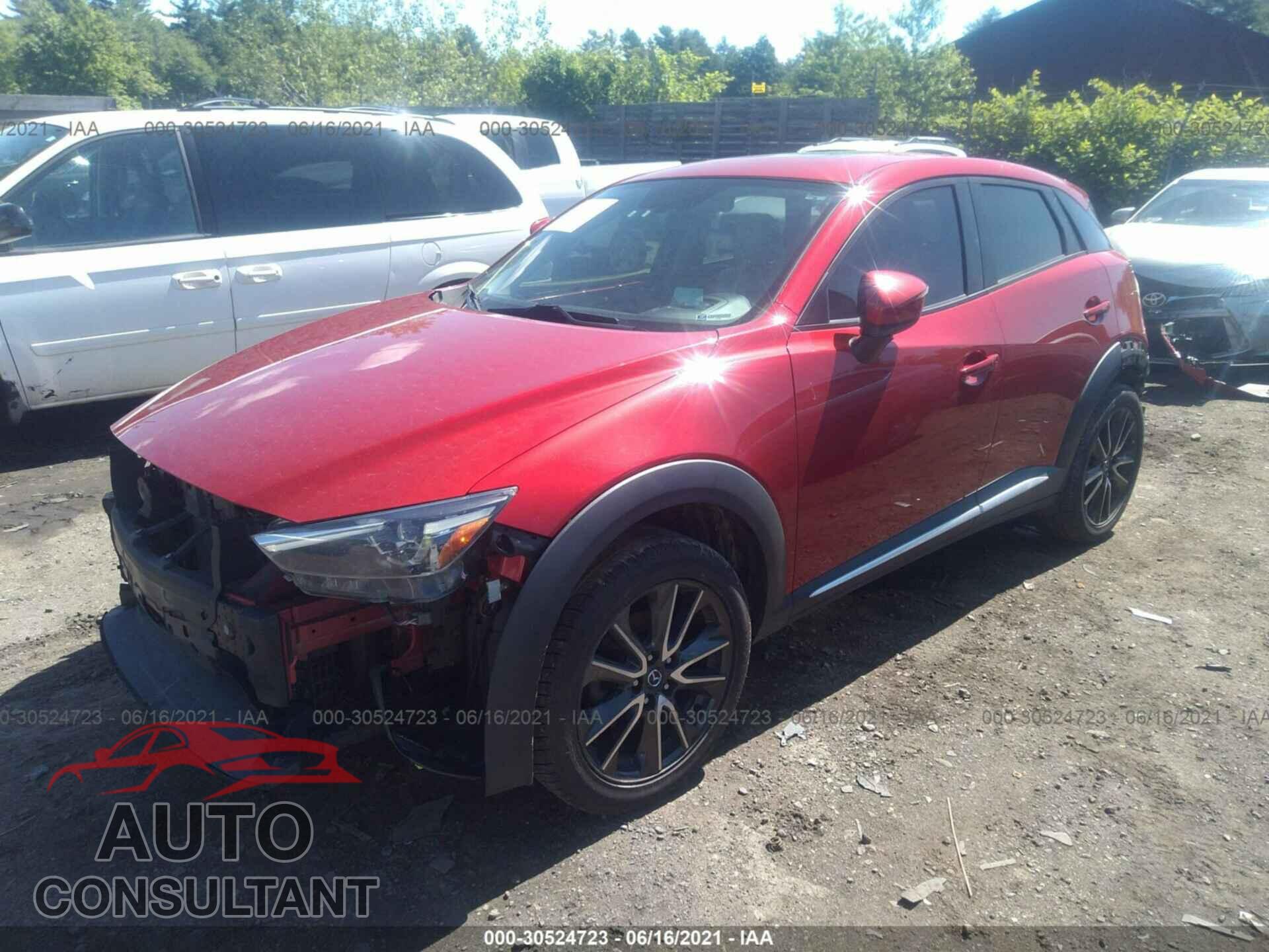 MAZDA CX-3 2016 - JM1DKBD71G0122360