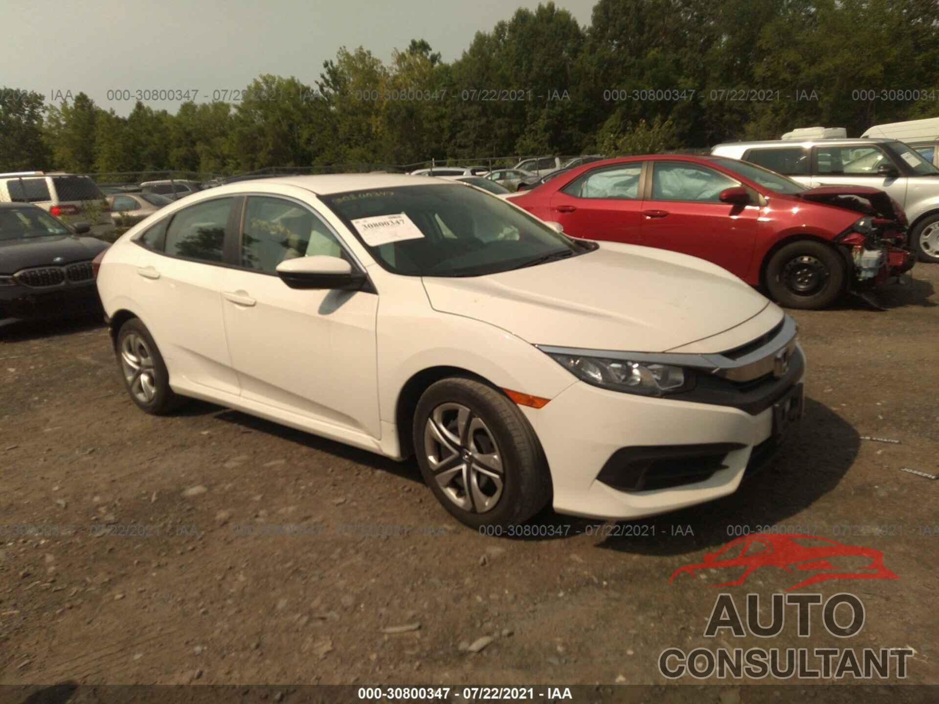 HONDA CIVIC SEDAN 2017 - 19XFC2F52HE200557