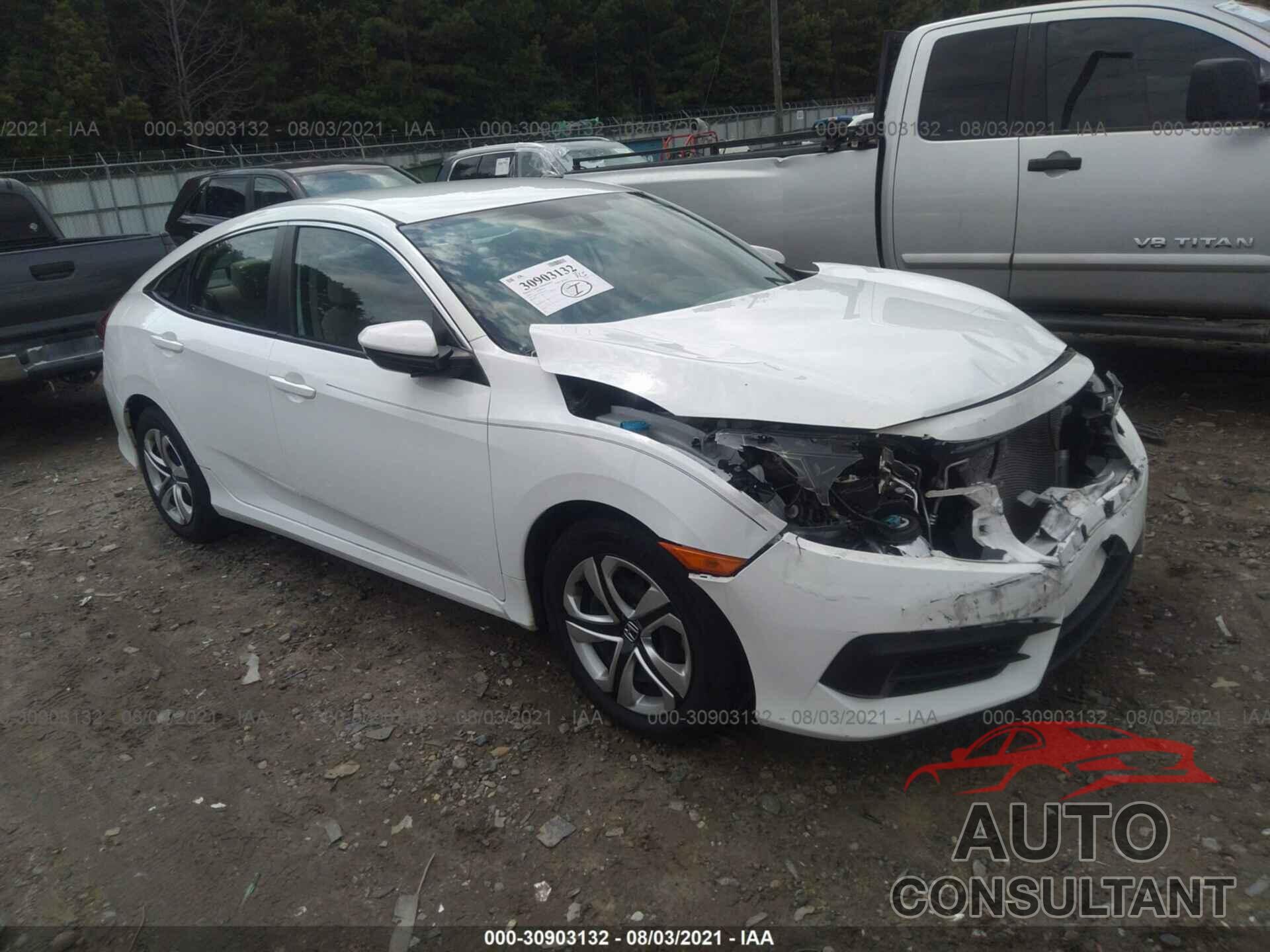 HONDA CIVIC SEDAN 2018 - 19XFC2F54JE042731