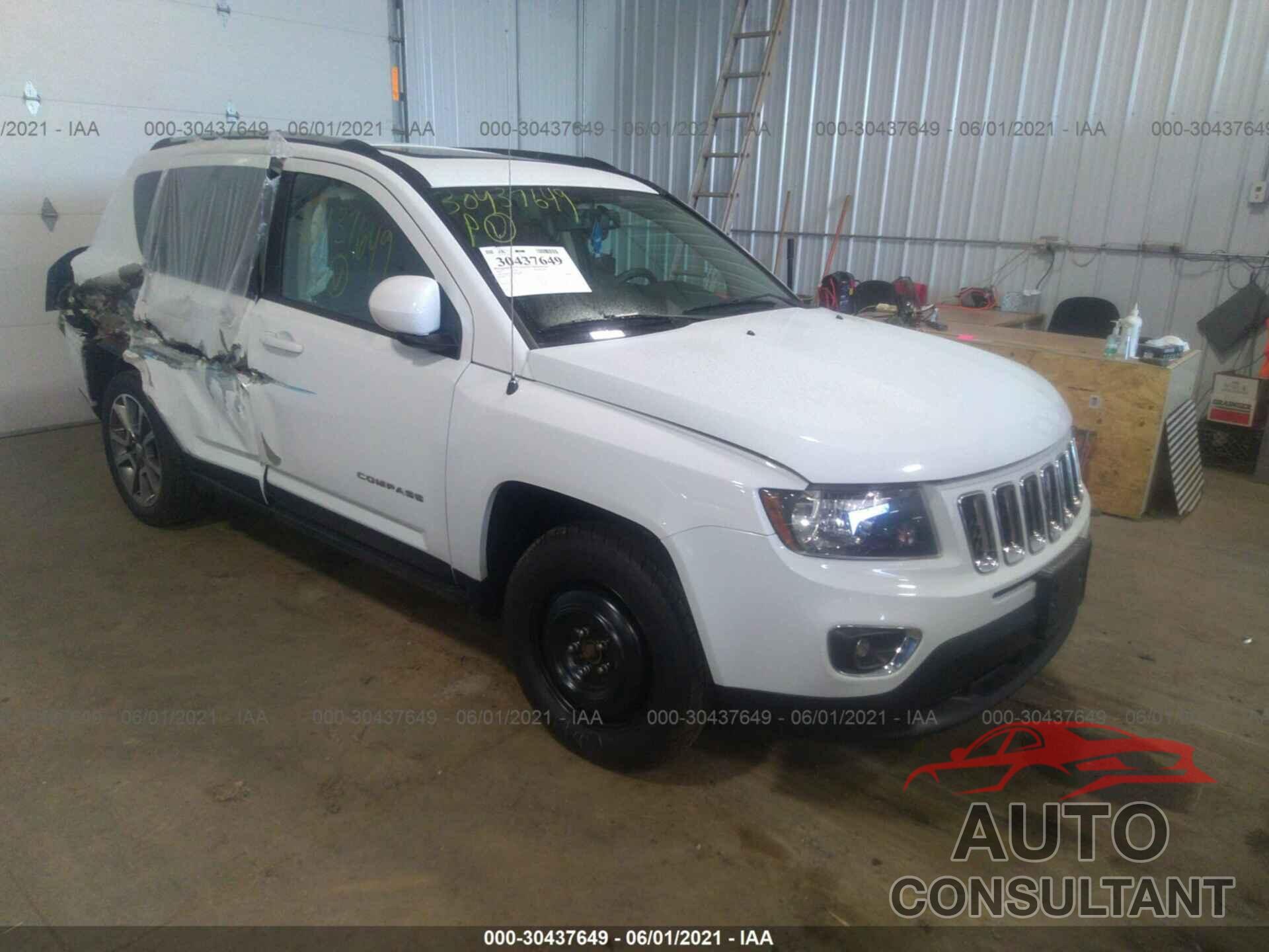 JEEP COMPASS 2017 - 1C4NJCEB5HD161558