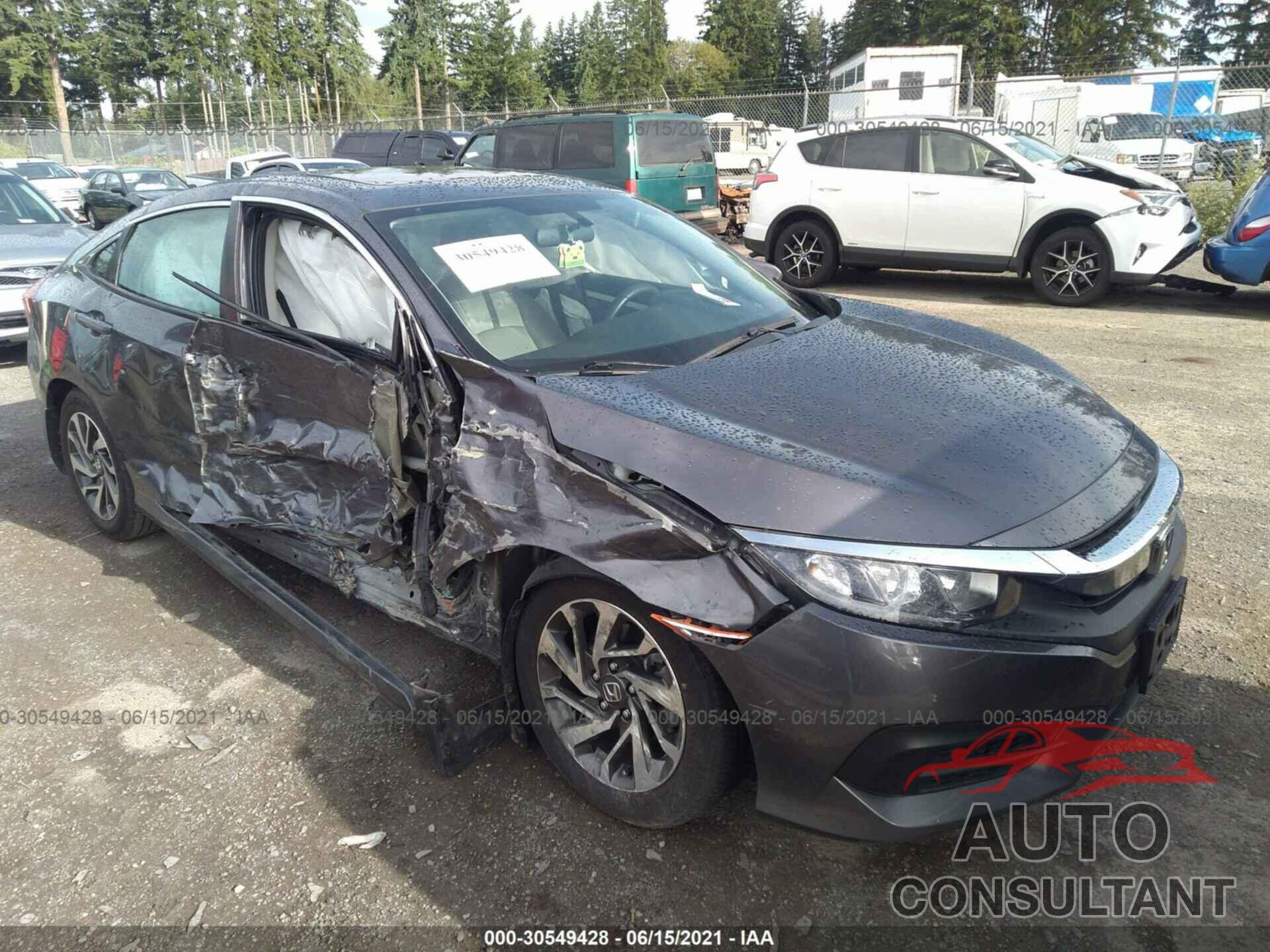 HONDA CIVIC SEDAN 2017 - 2HGFC2F7XHH542555