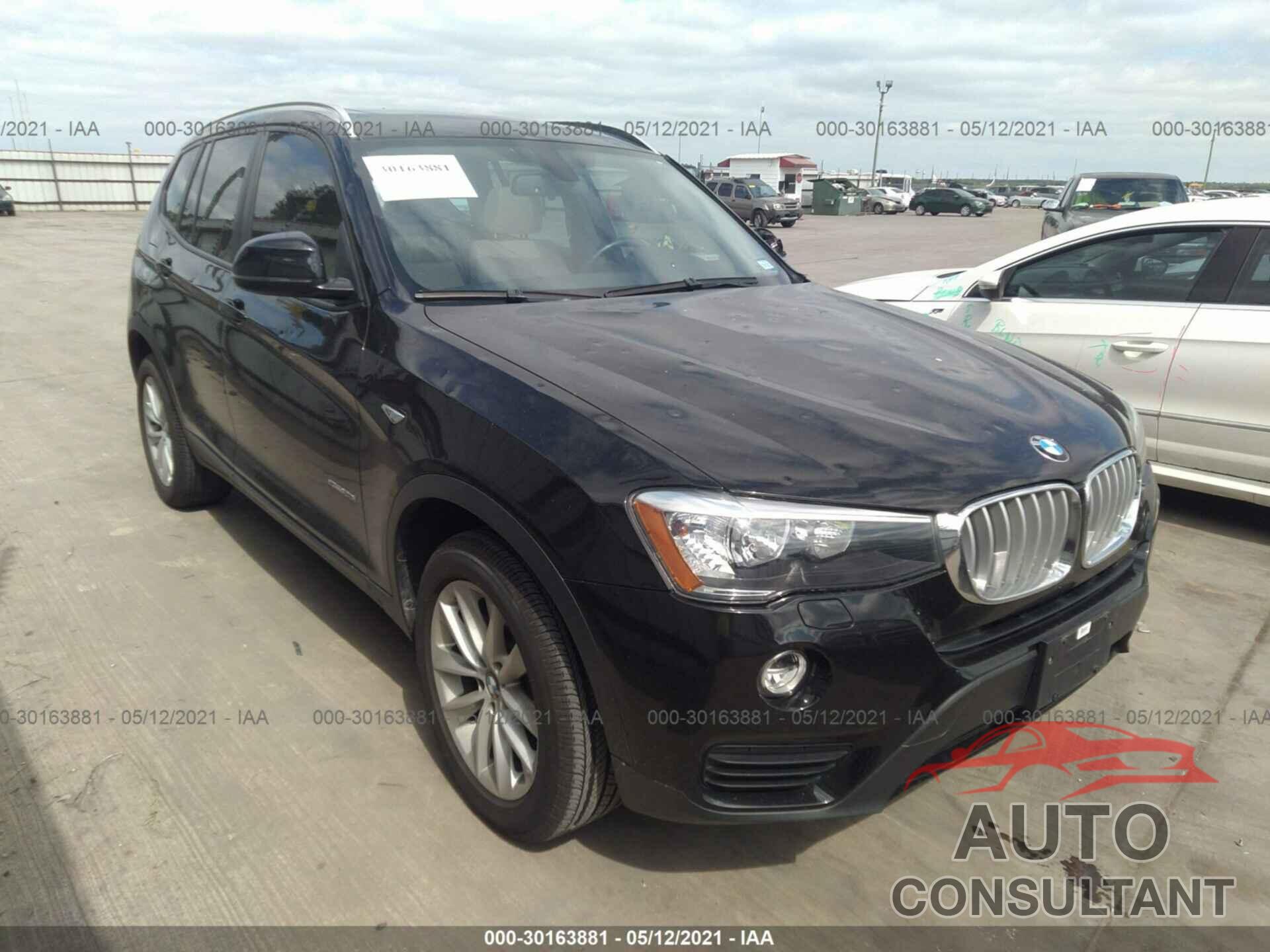 BMW X3 2017 - 5UXWZ7C32H0V93448