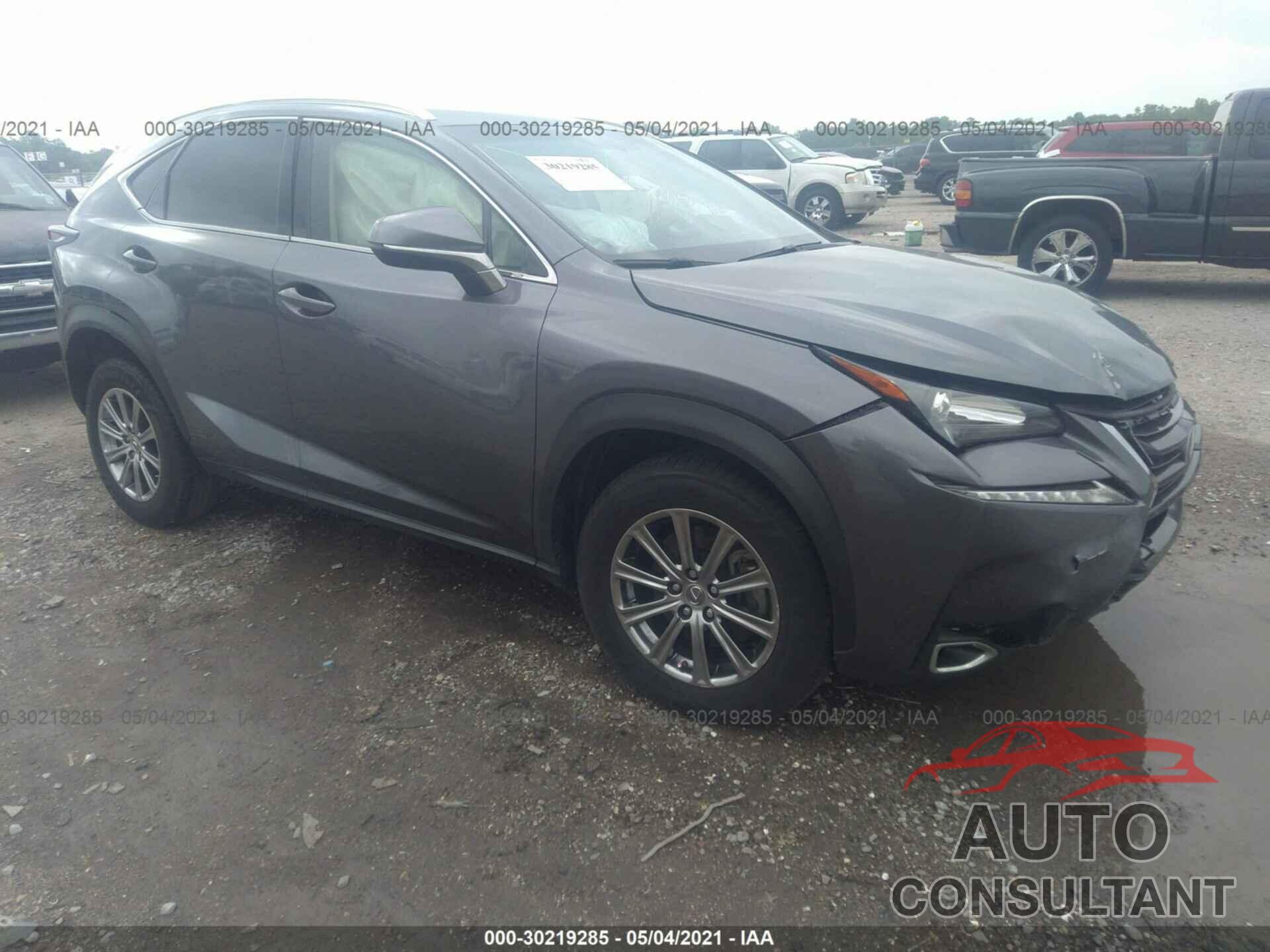 LEXUS NX 2017 - JTJYARBZXH2077407