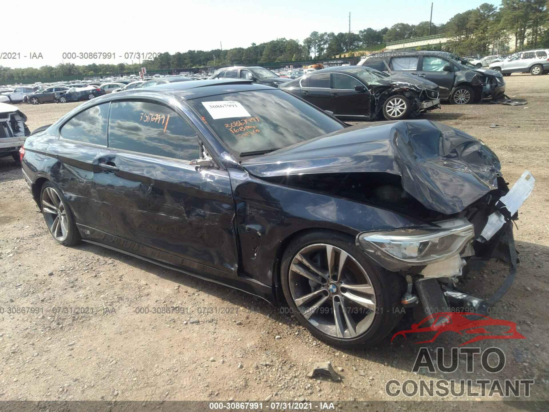 BMW 4 SERIES 2016 - WBA3R1C5XGK529905