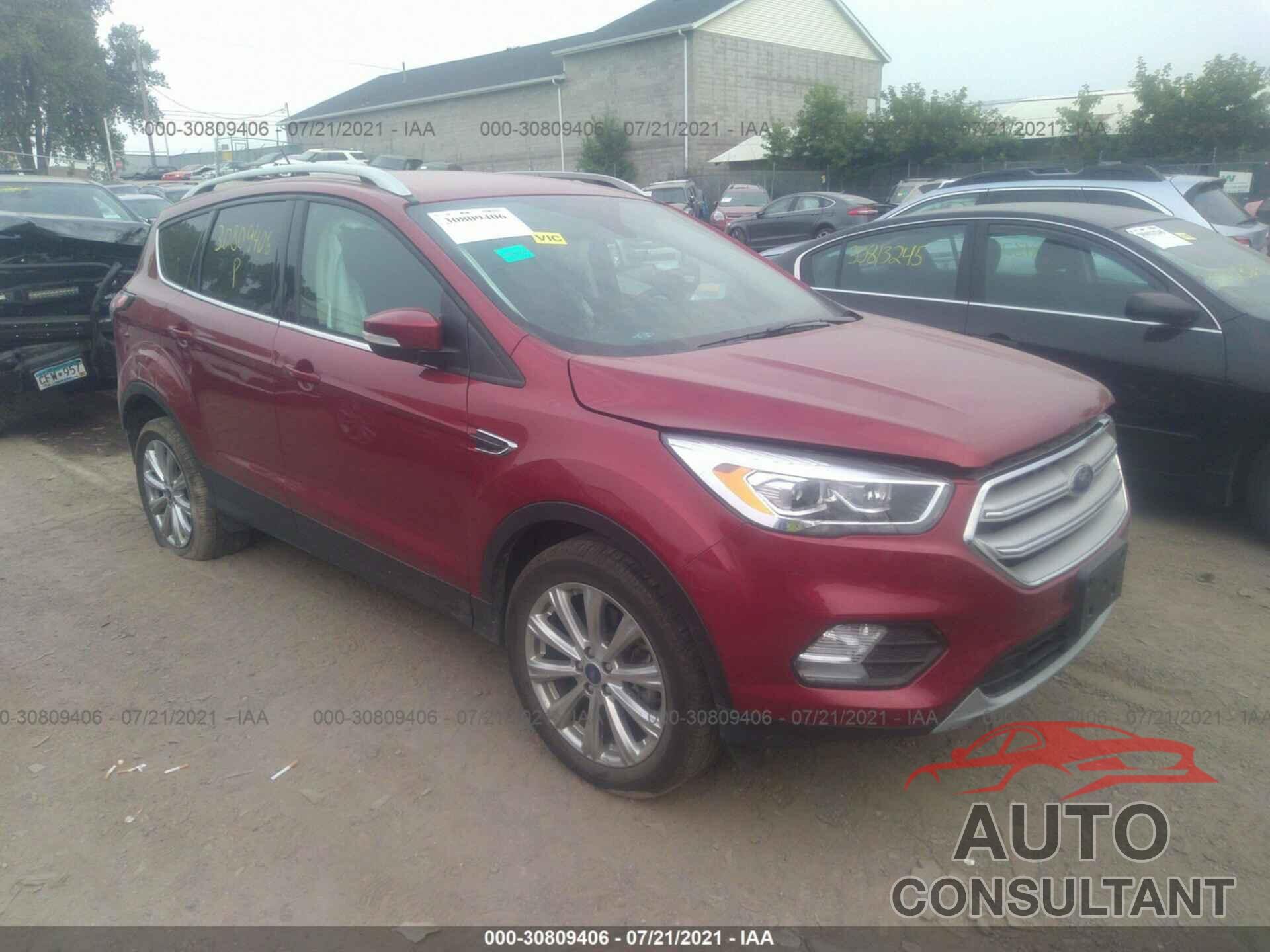 FORD ESCAPE 2018 - 1FMCU9J99JUB31419