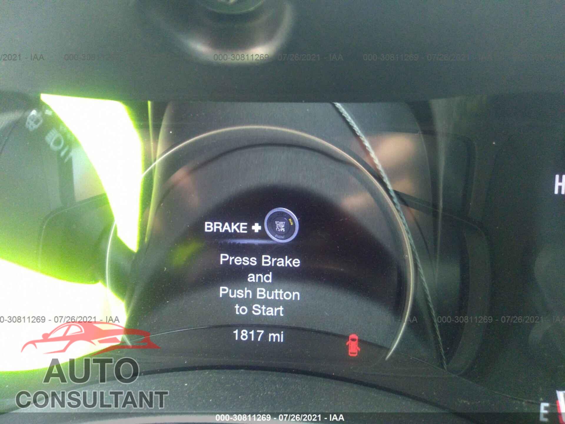 DODGE DURANGO 2021 - 1C4RDHAG9MC636622