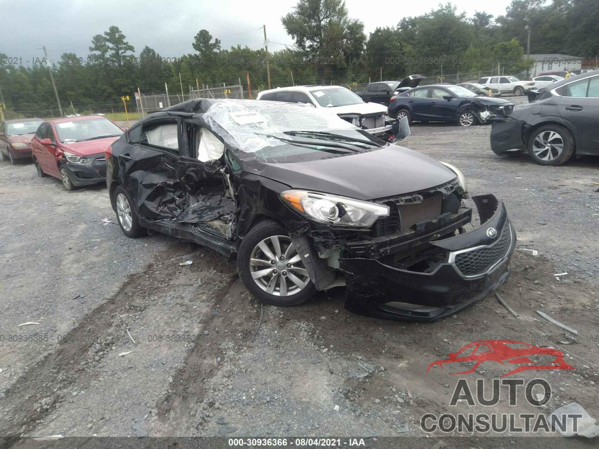 KIA FORTE 2016 - KNAFX4A61G5449262