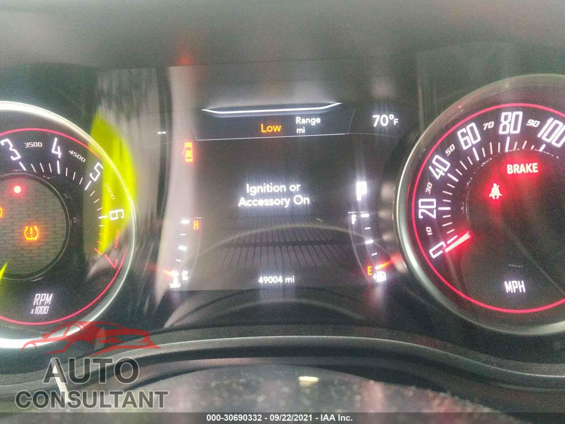 DODGE CHALLENGER 2019 - 2C3CDZAG2KH686269