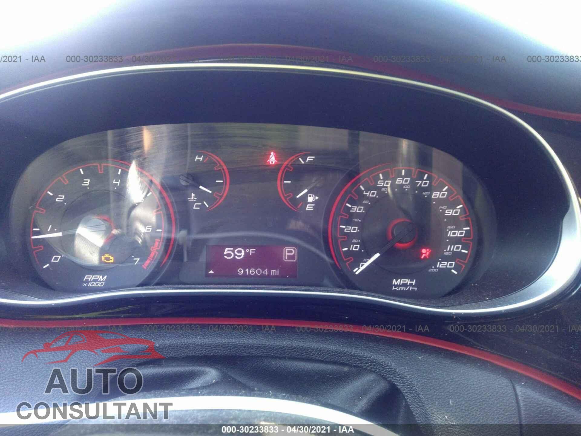 DODGE DART 2016 - 1C3CDFBB6GD550975