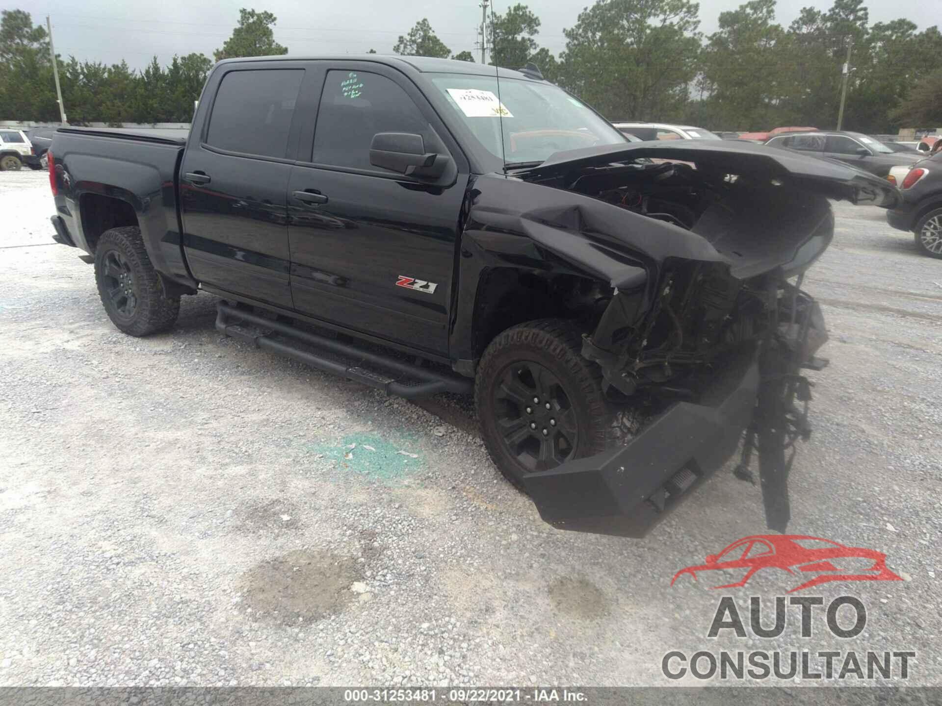 CHEVROLET SILVERADO 1500 2018 - 3GCUKSEC1JG561508