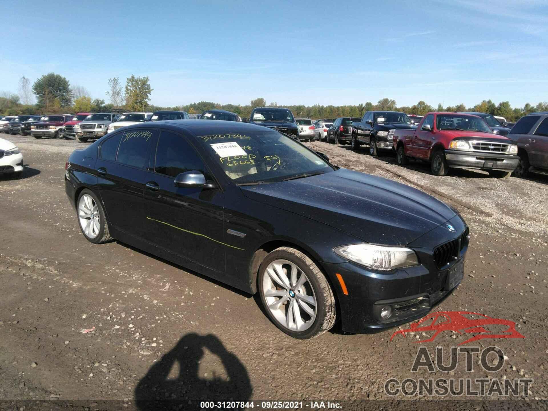 BMW 5 SERIES 2016 - WBA5B3C55GG252429