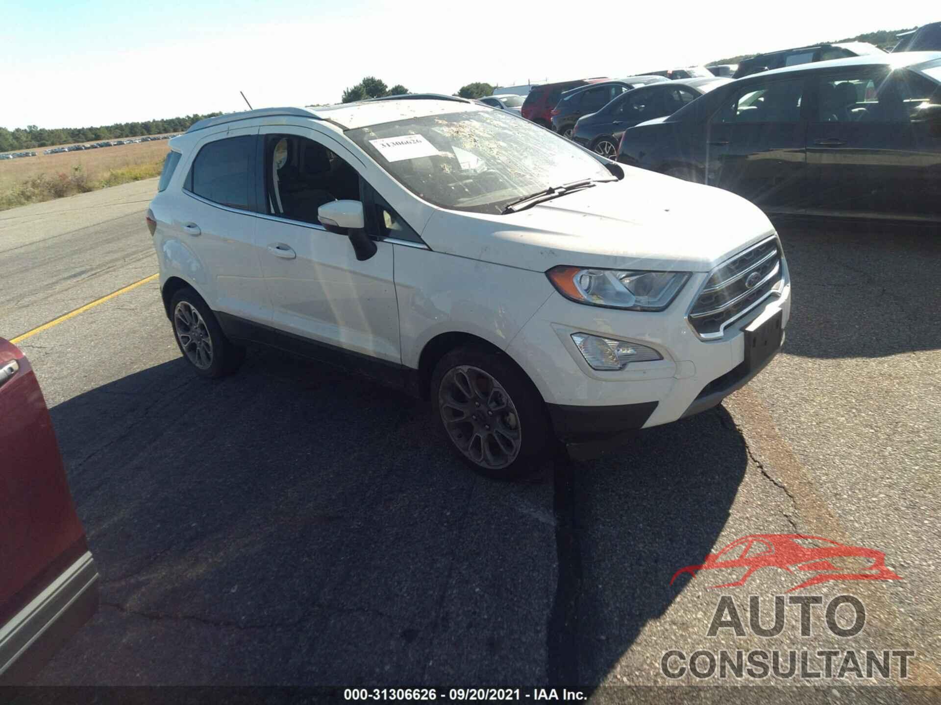 FORD ECOSPORT 2020 - MAJ3S2KE7LC355378