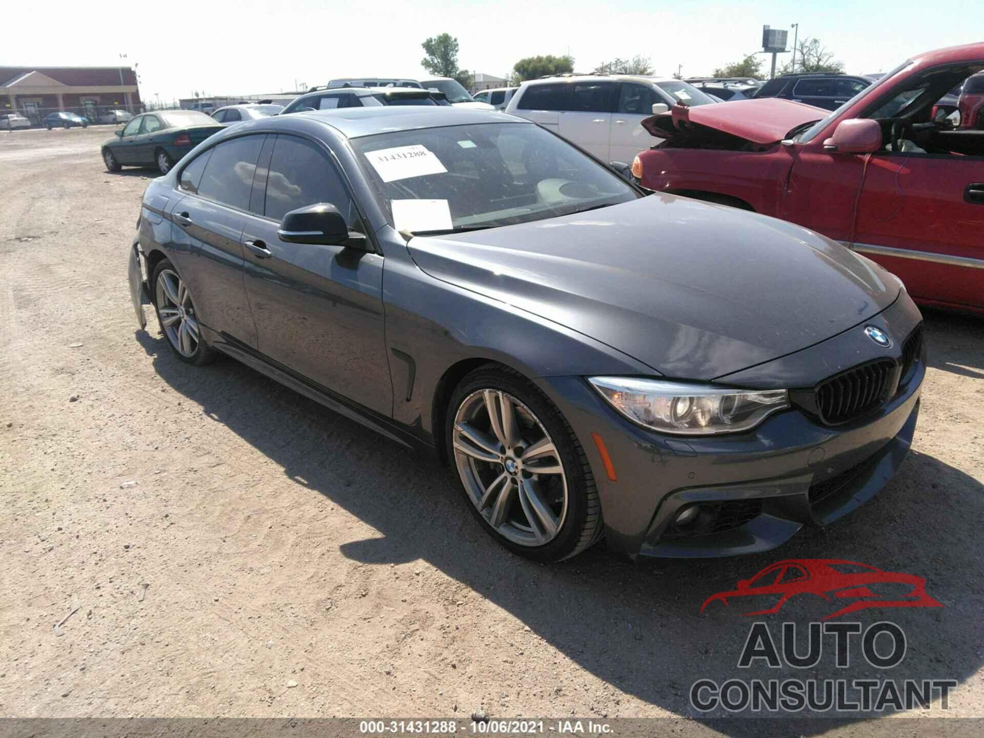 BMW 4 SERIES 2016 - WBA4B1C56GG243111