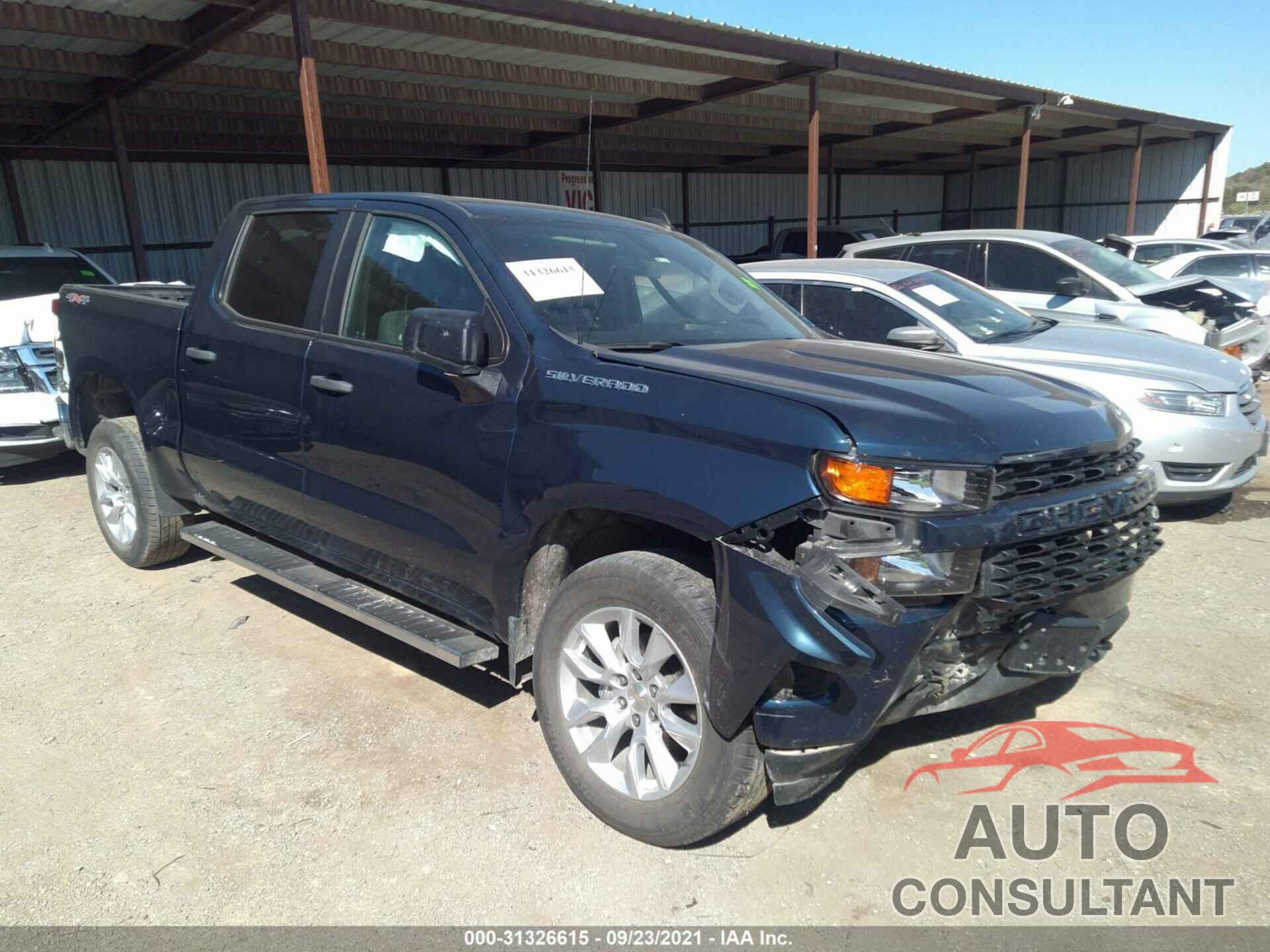 CHEVROLET SILVERADO 1500 2020 - 1GCUYBEF7LZ106674