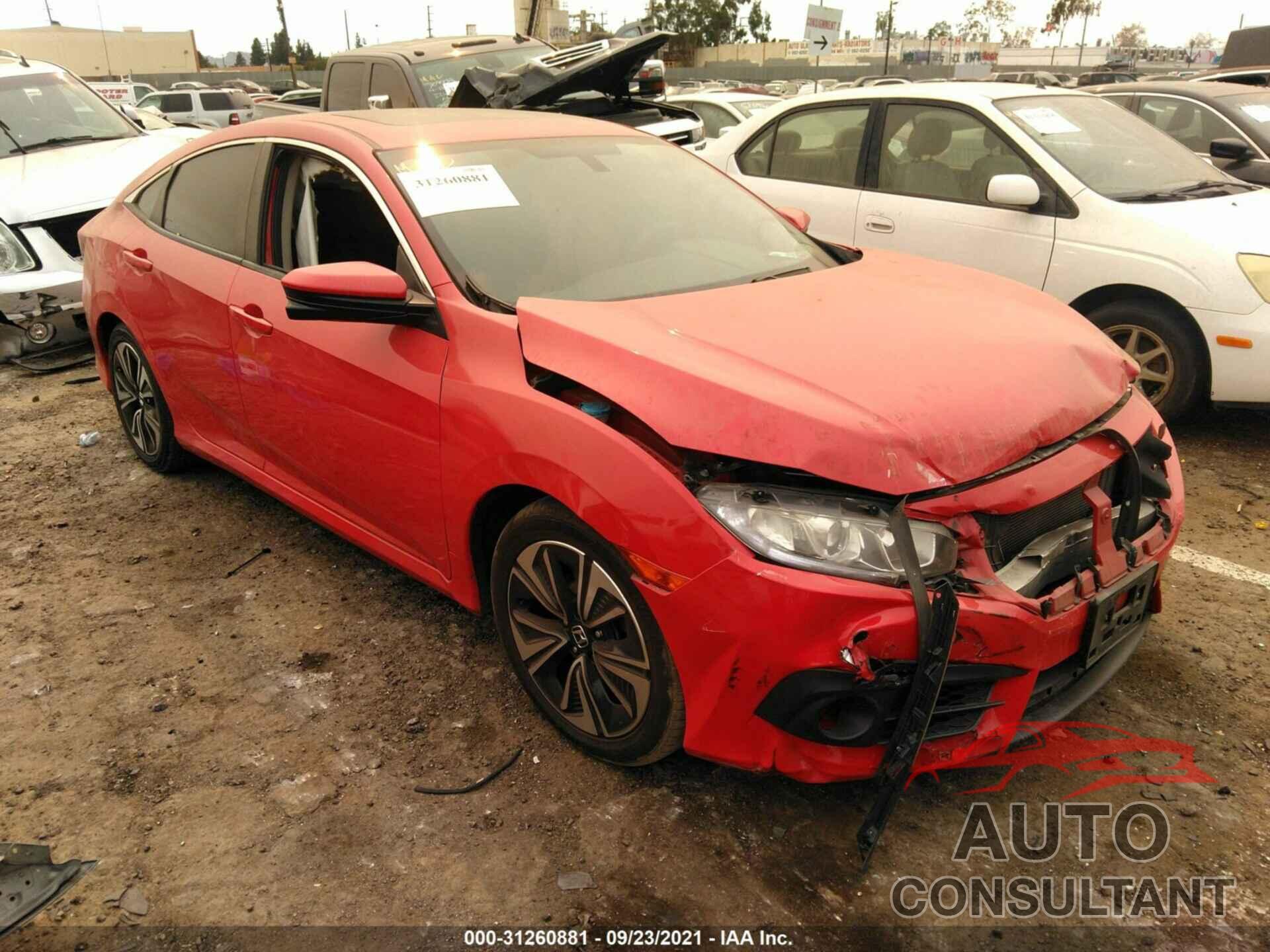 HONDA CIVIC SEDAN 2016 - 2HGFC1F39GH640157