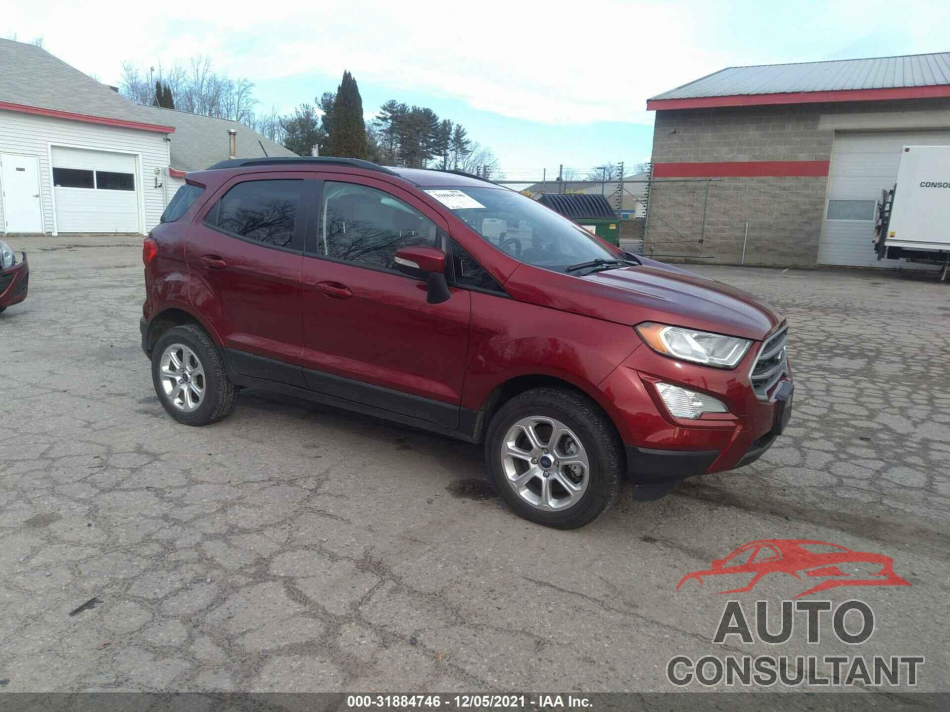 FORD ECOSPORT 2019 - MAJ6S3GL7KC282716