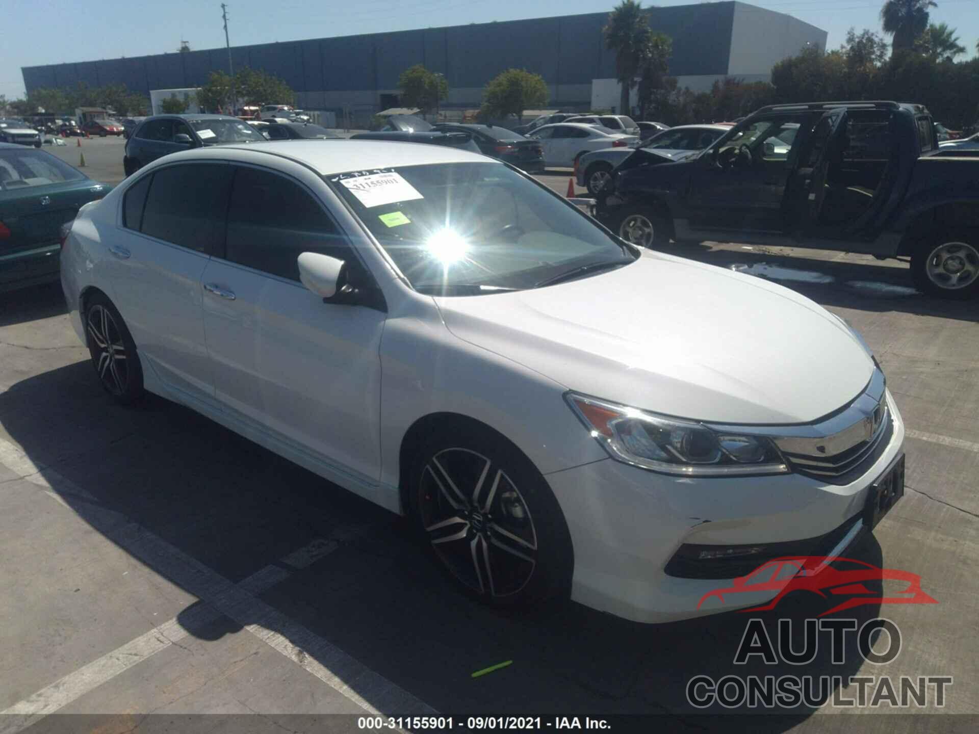 HONDA ACCORD SEDAN 2017 - 1HGCR2F5XHA206595