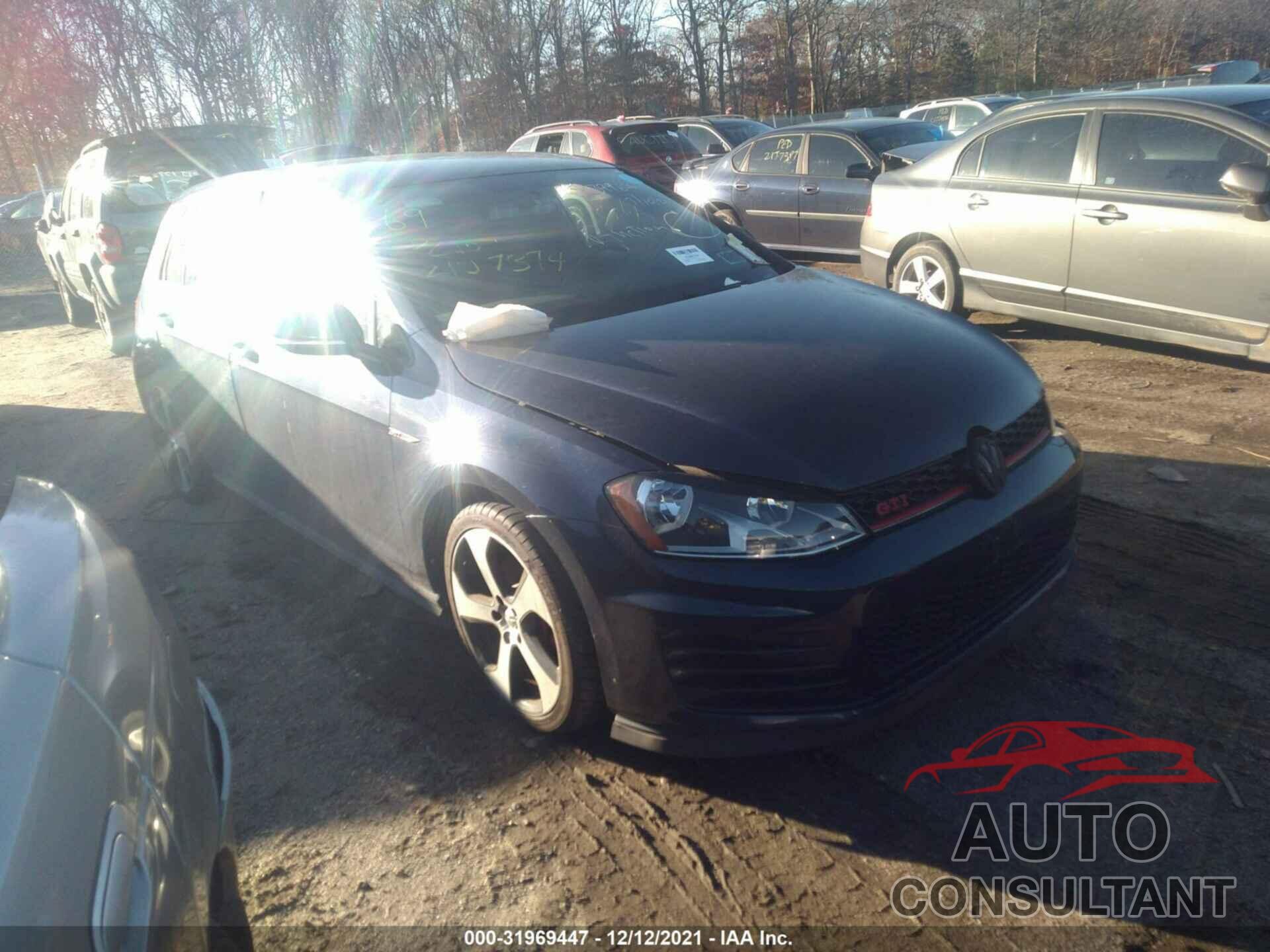 VOLKSWAGEN GOLF GTI 2017 - 3VW4T7AU7HM076100