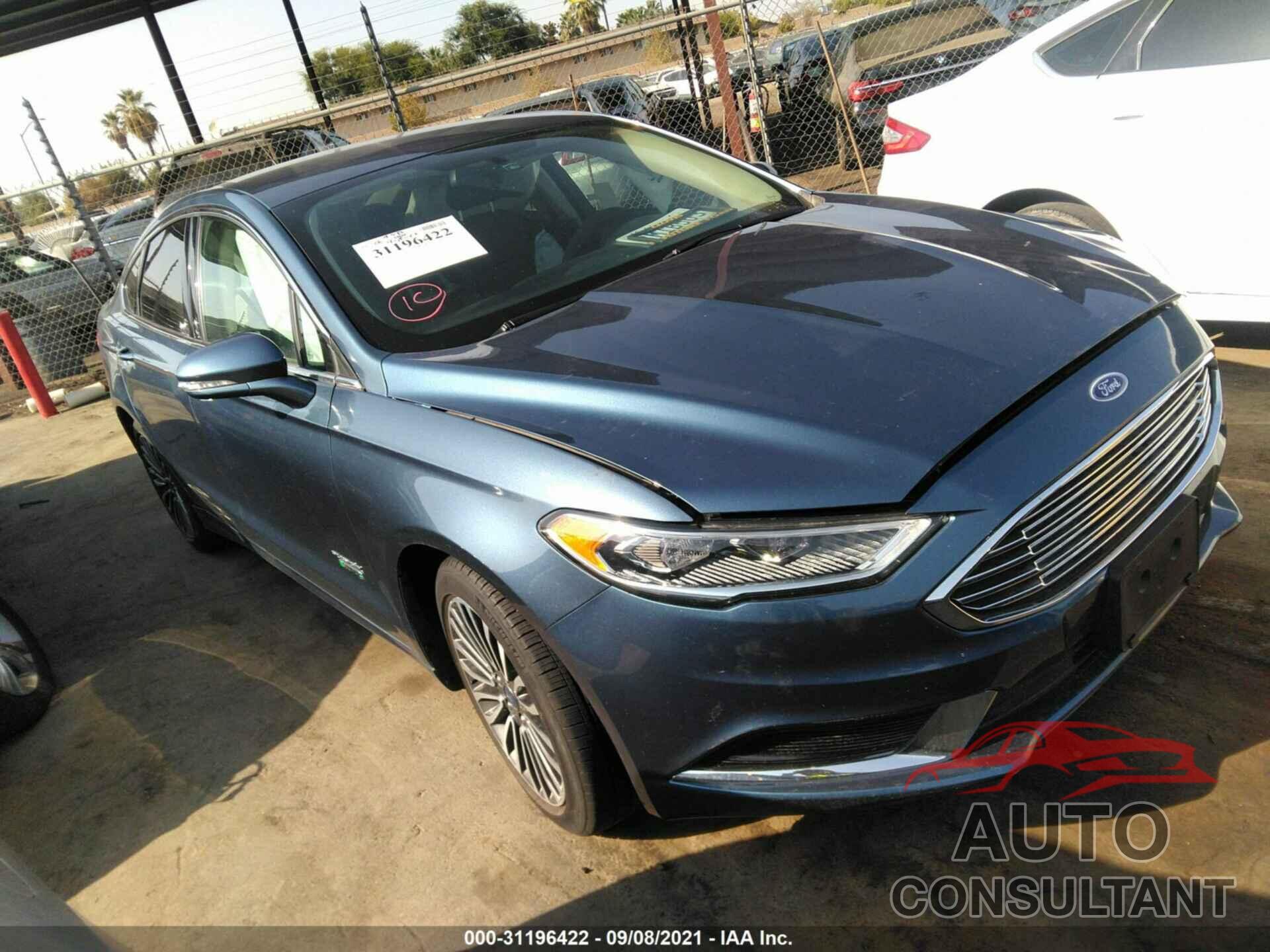 FORD FUSION ENERGI 2018 - 3FA6P0PU3JR111163