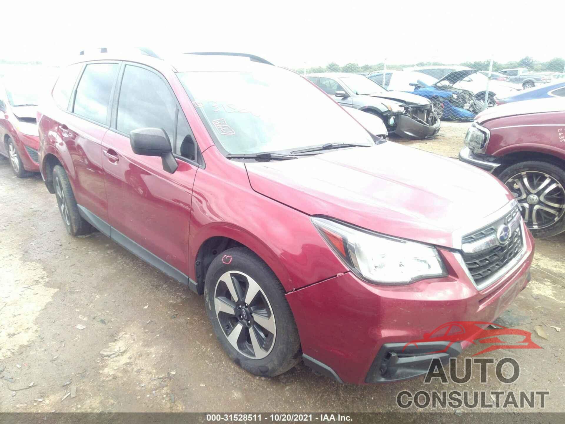 SUBARU FORESTER 2018 - JF2SJABCXJH447751