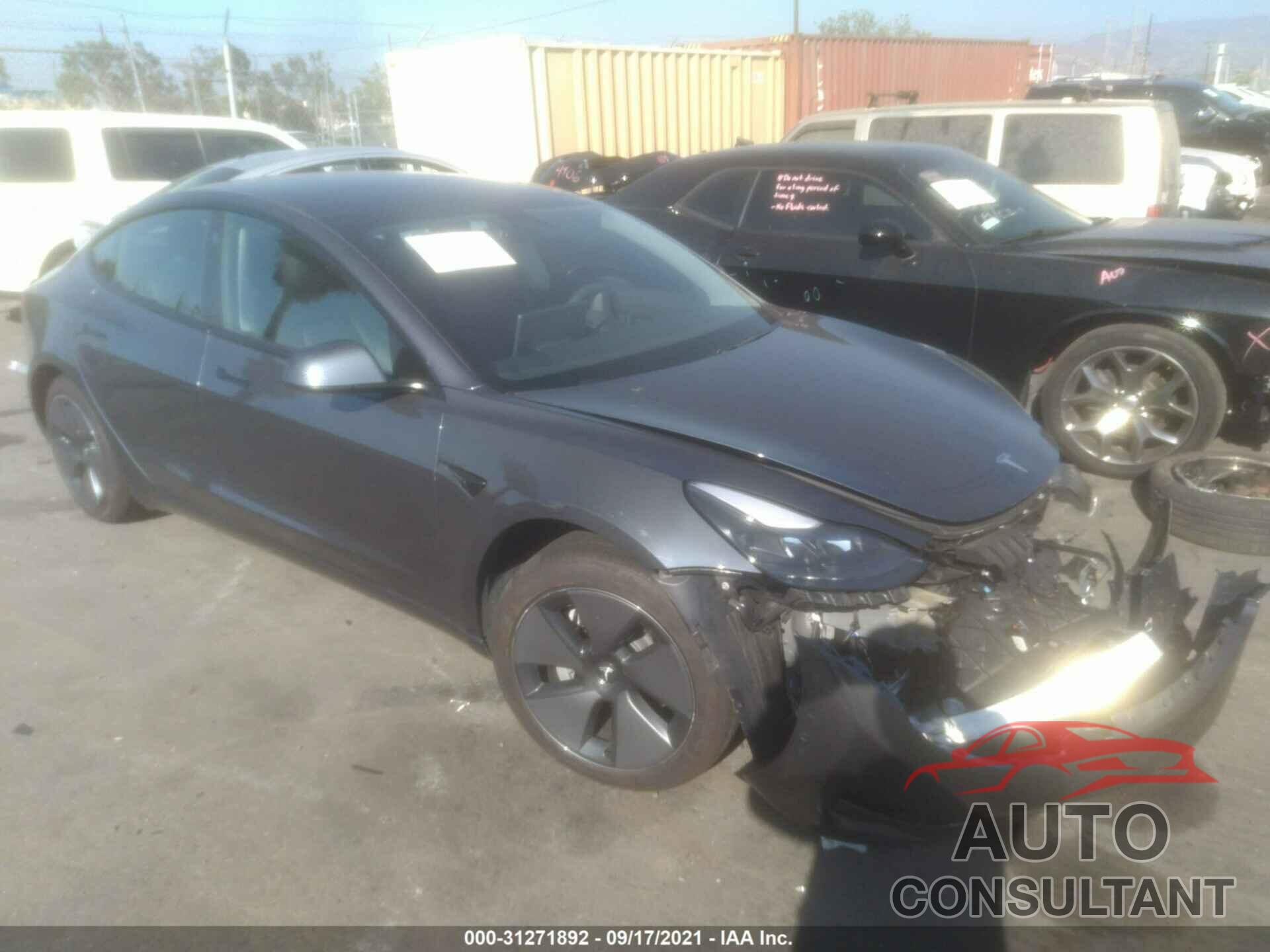TESLA MODEL 3 2021 - 5YJ3E1EA4MF867589