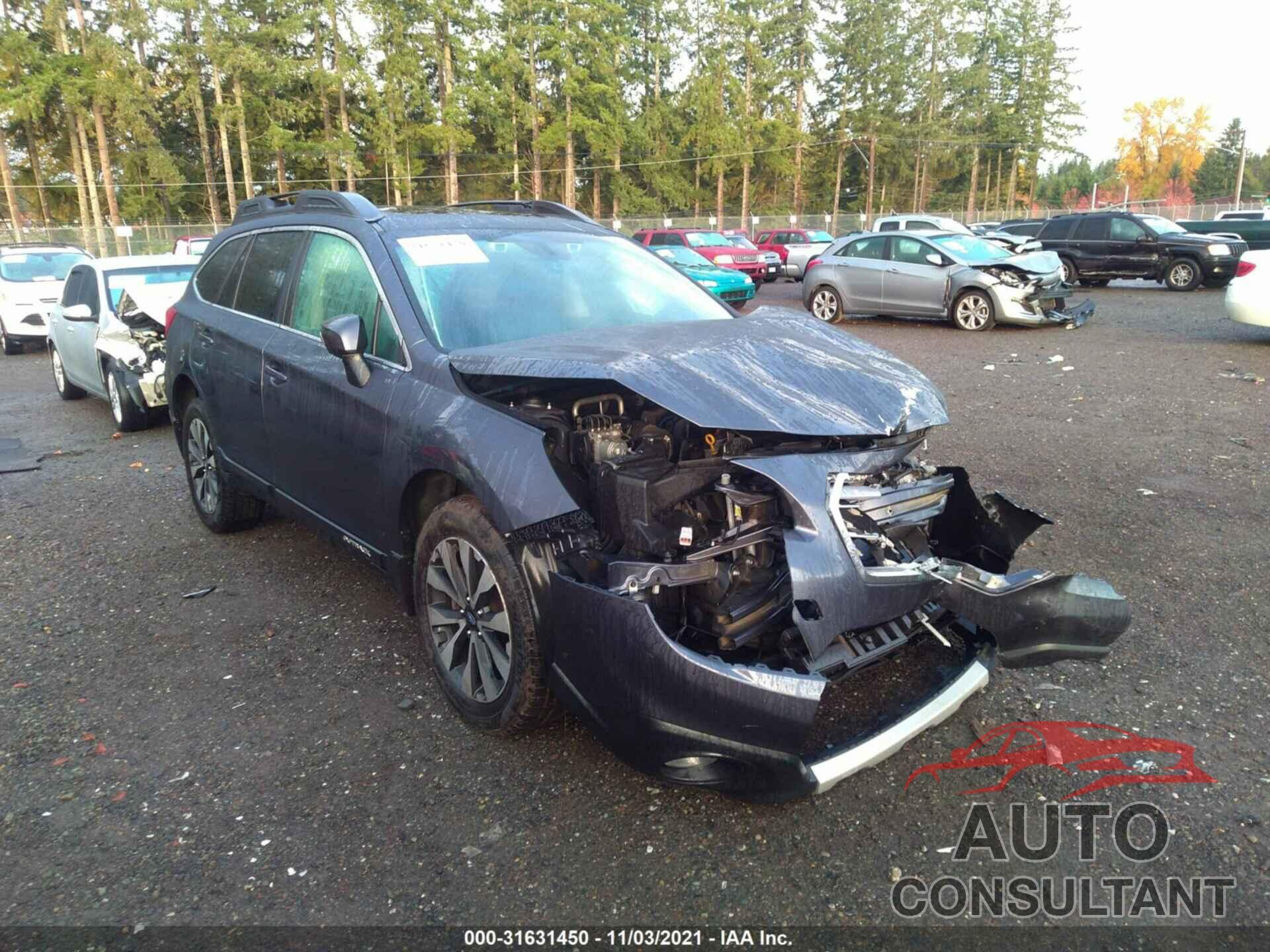 SUBARU OUTBACK 2017 - 4S4BSANC6H3320683