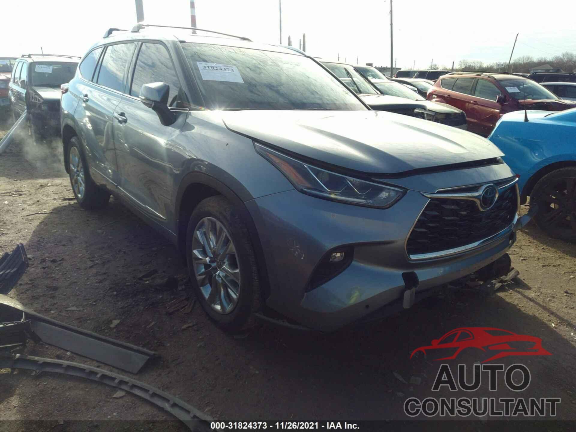 TOYOTA HIGHLANDER 2021 - 5TDDZRBH5MS133886