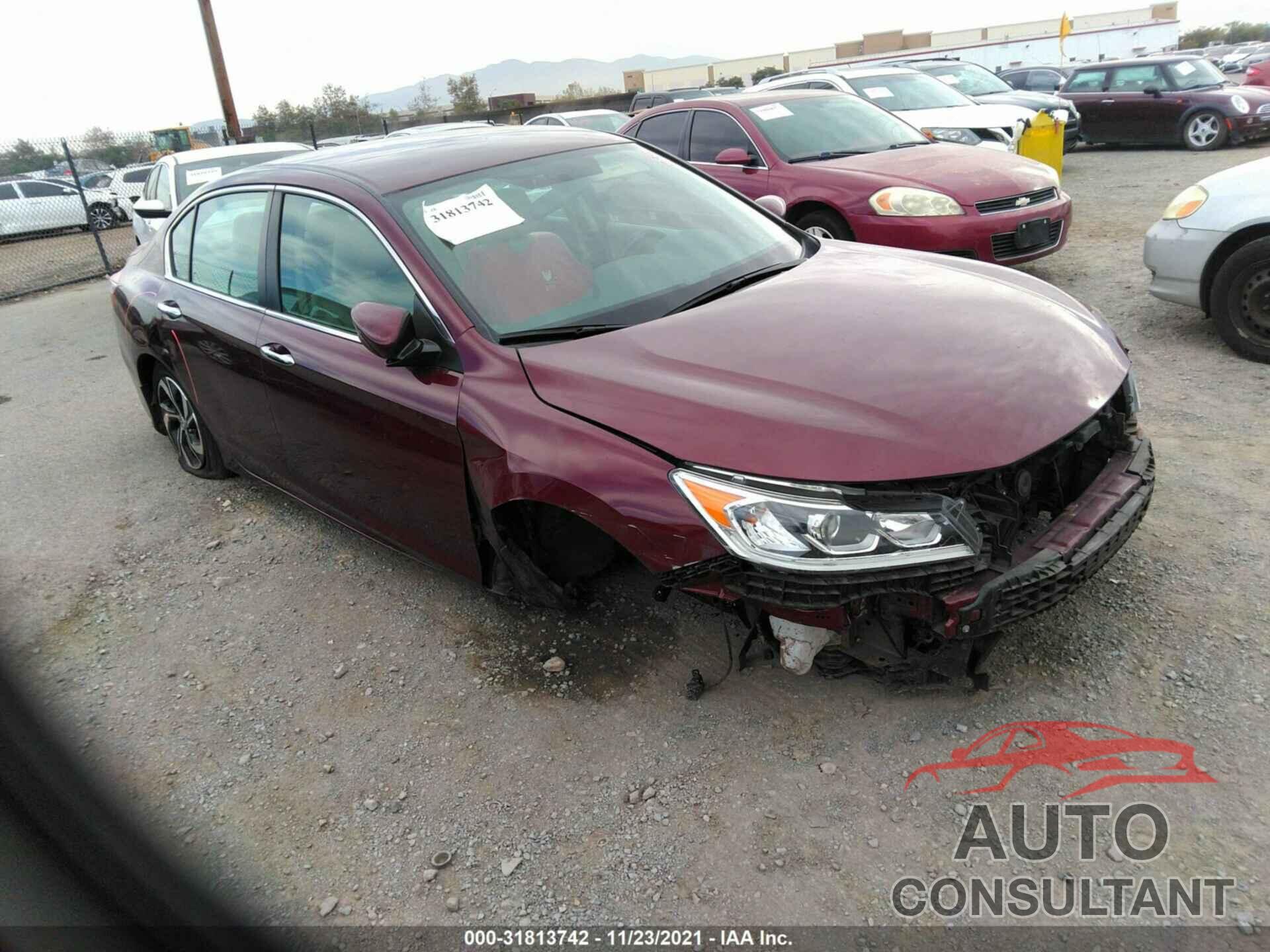 HONDA ACCORD SEDAN 2016 - 1HGCR2F34GA052480