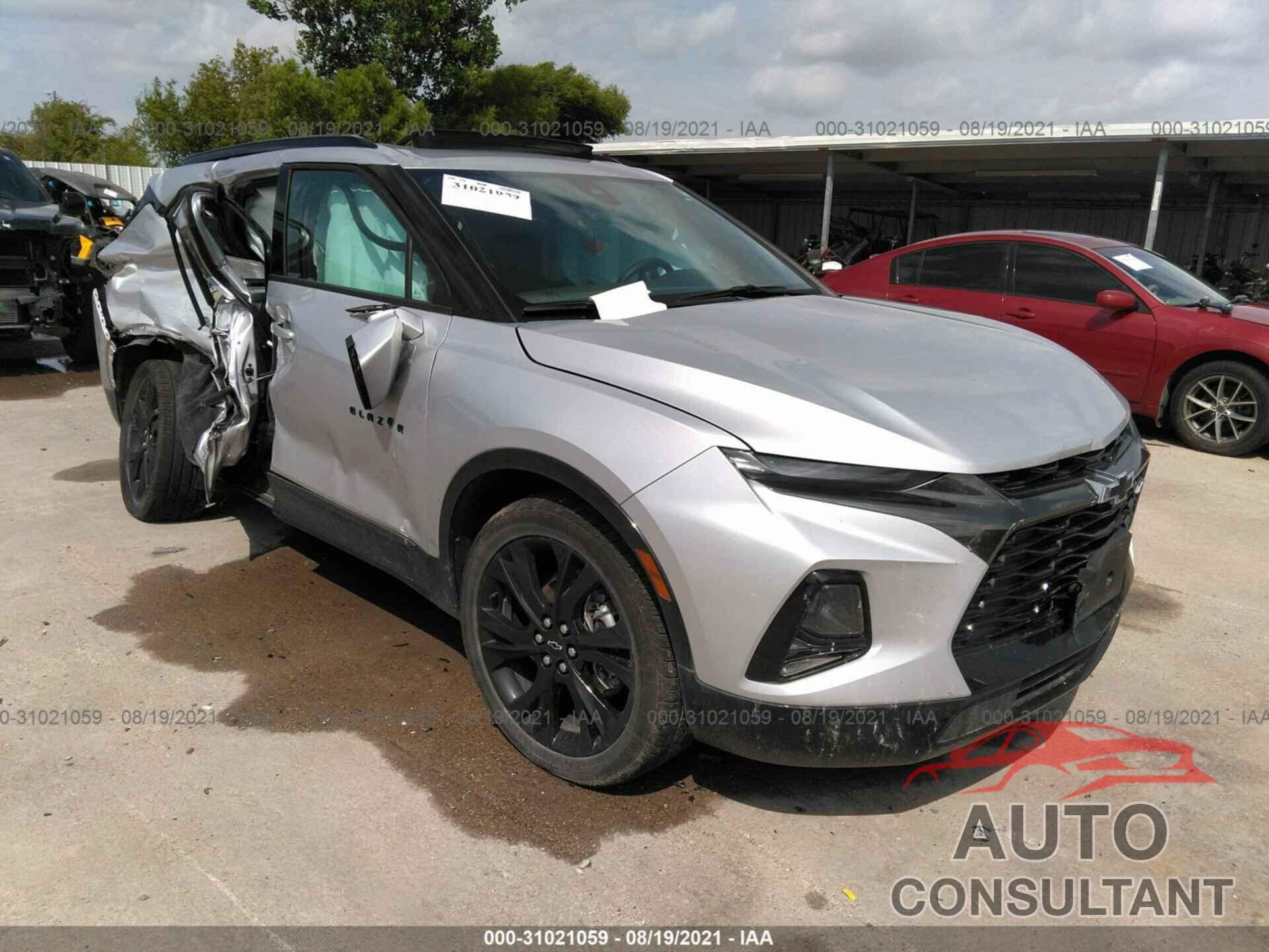 CHEVROLET BLAZER 2021 - 3GNKBERS5MS513447