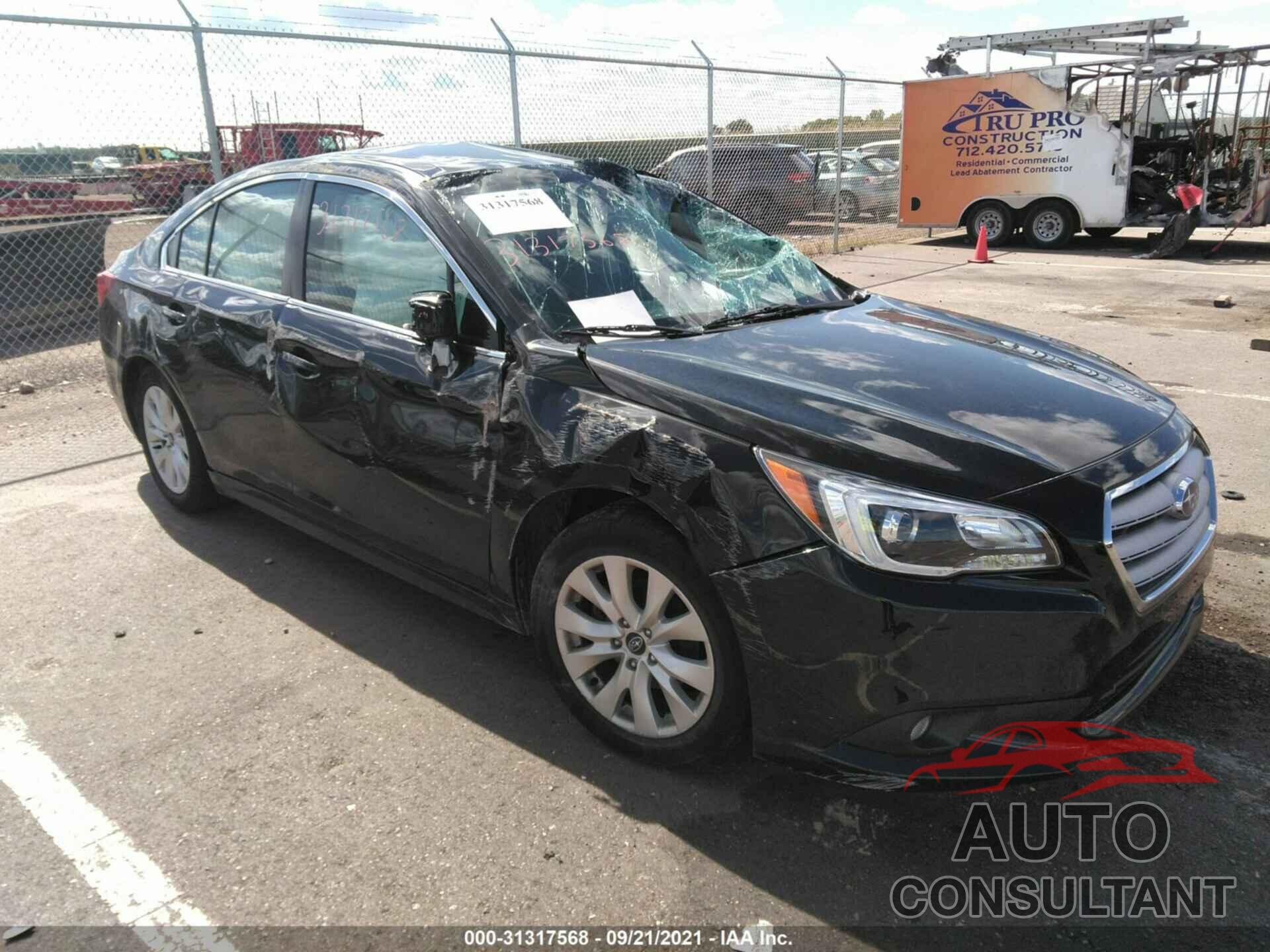 SUBARU LEGACY 2016 - 4S3BNAF64G3059444