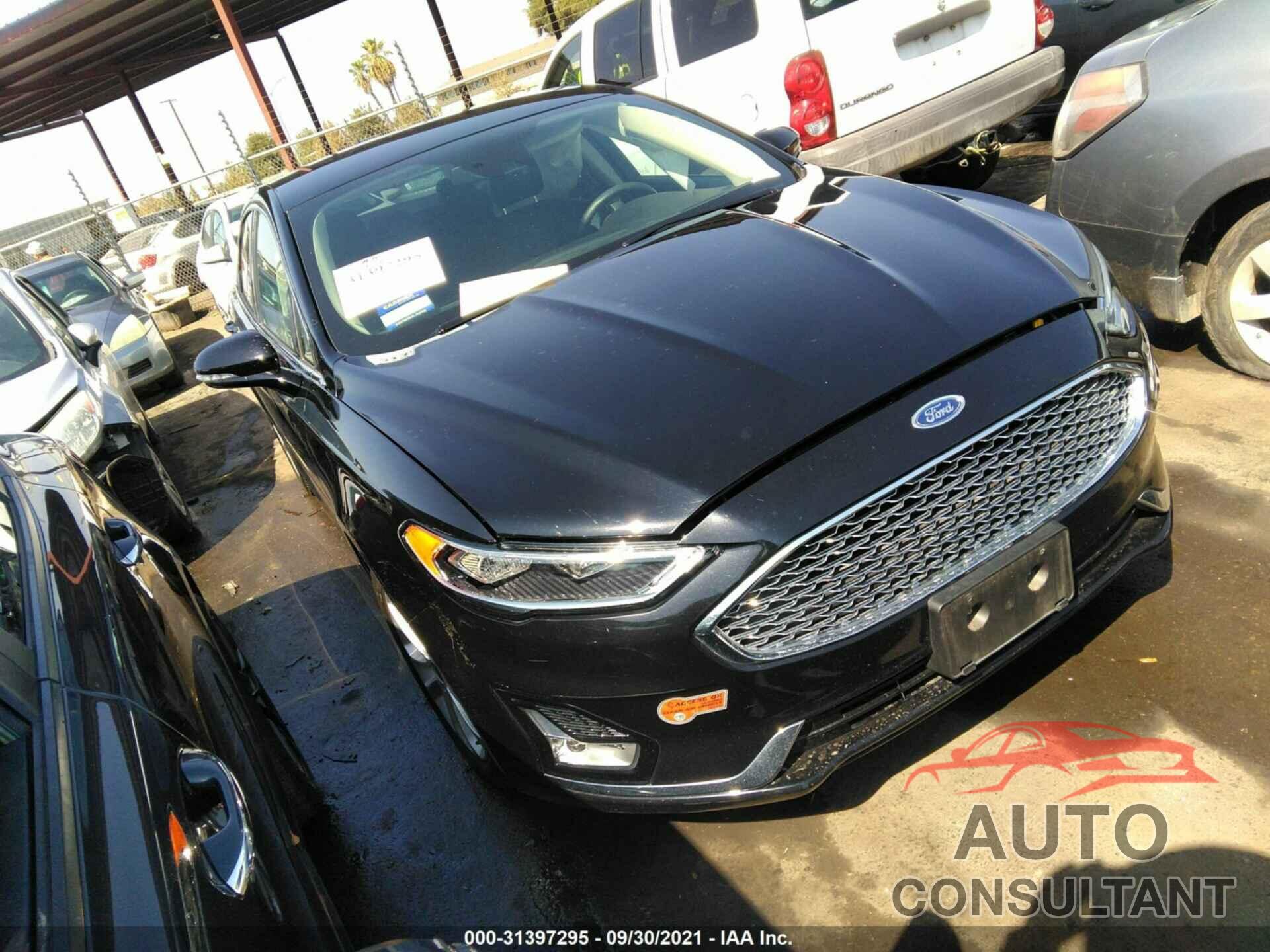 FORD FUSION ENERGI 2020 - 3FA6P0SU9LR132478