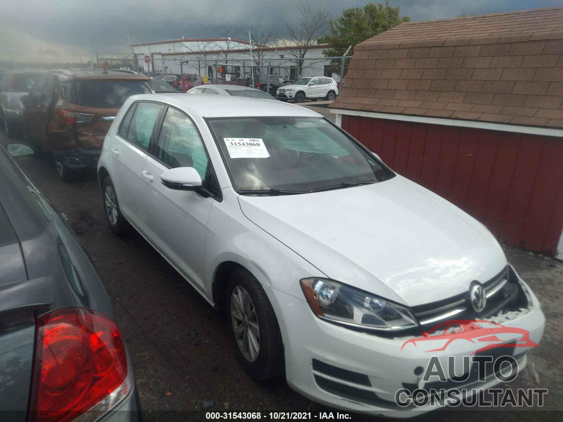 VOLKSWAGEN GOLF 2017 - 3VW217AU8HM005579